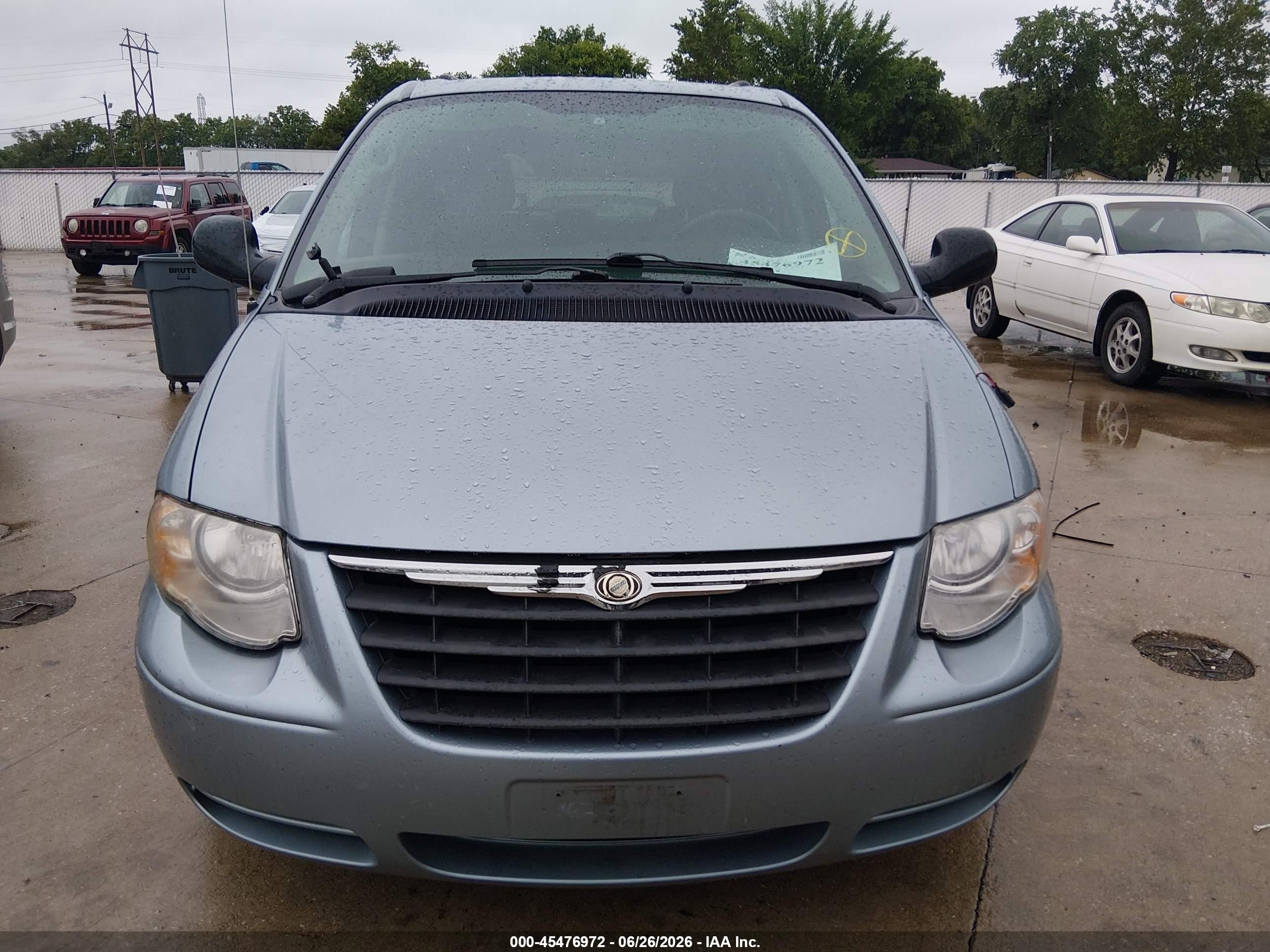 2006 Chrysler Town & Country Touring Blue vin: 2A4GP54L26R757504
