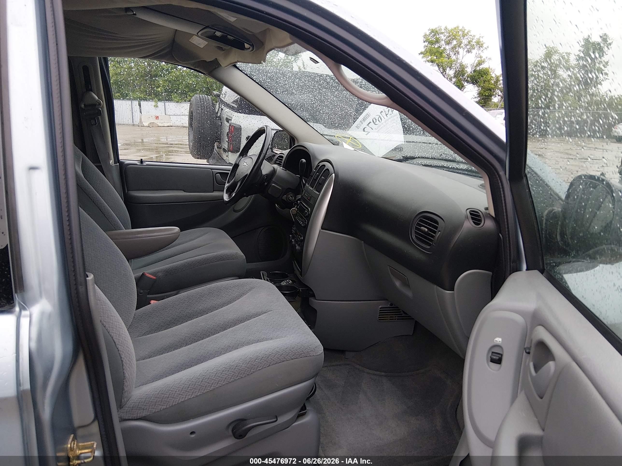 2006 Chrysler Town & Country Touring Blue vin: 2A4GP54L26R757504