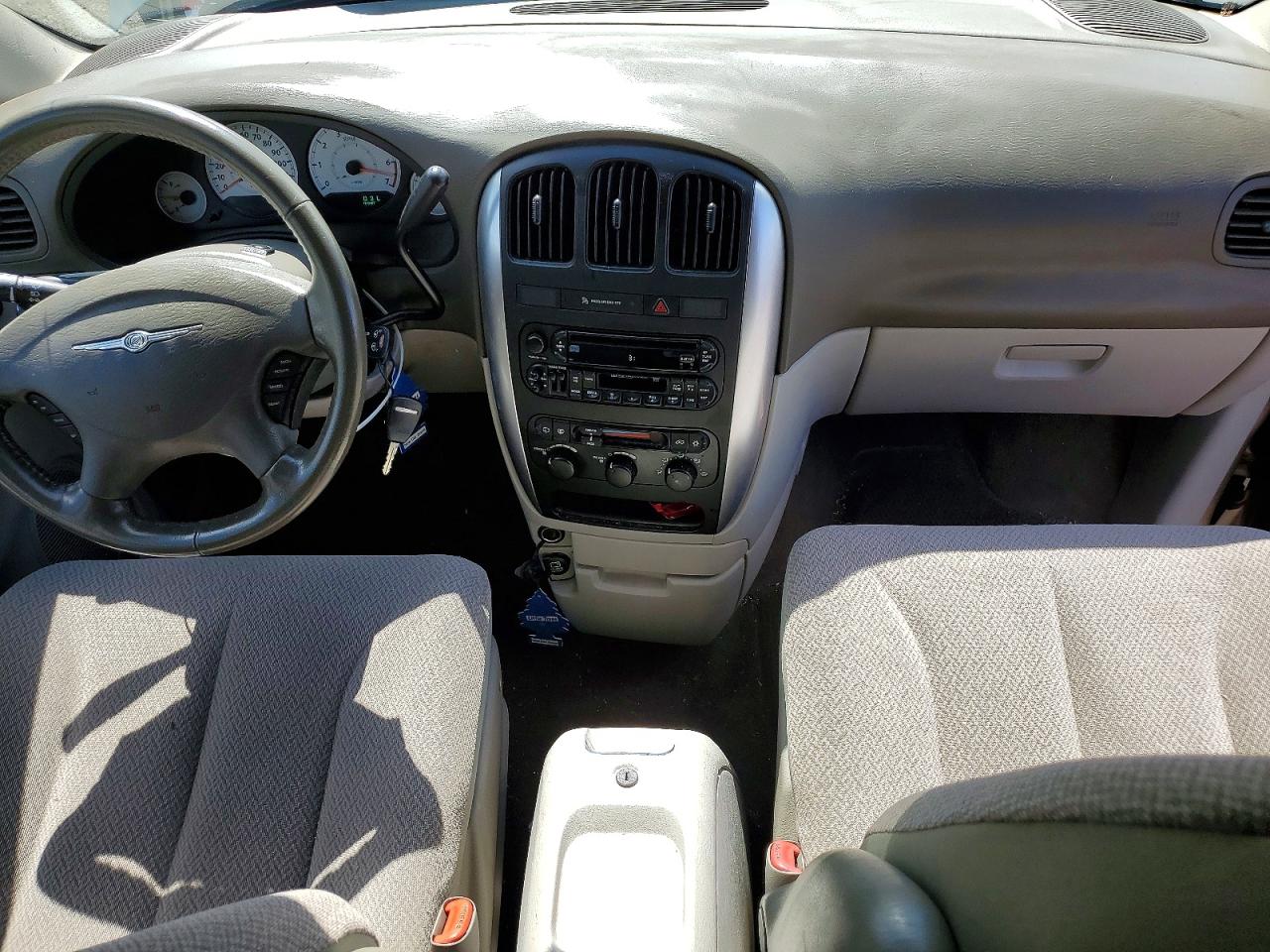 2007 Chrysler Town & Country Touring Бежевый vin: 2A4GP54L37R144308