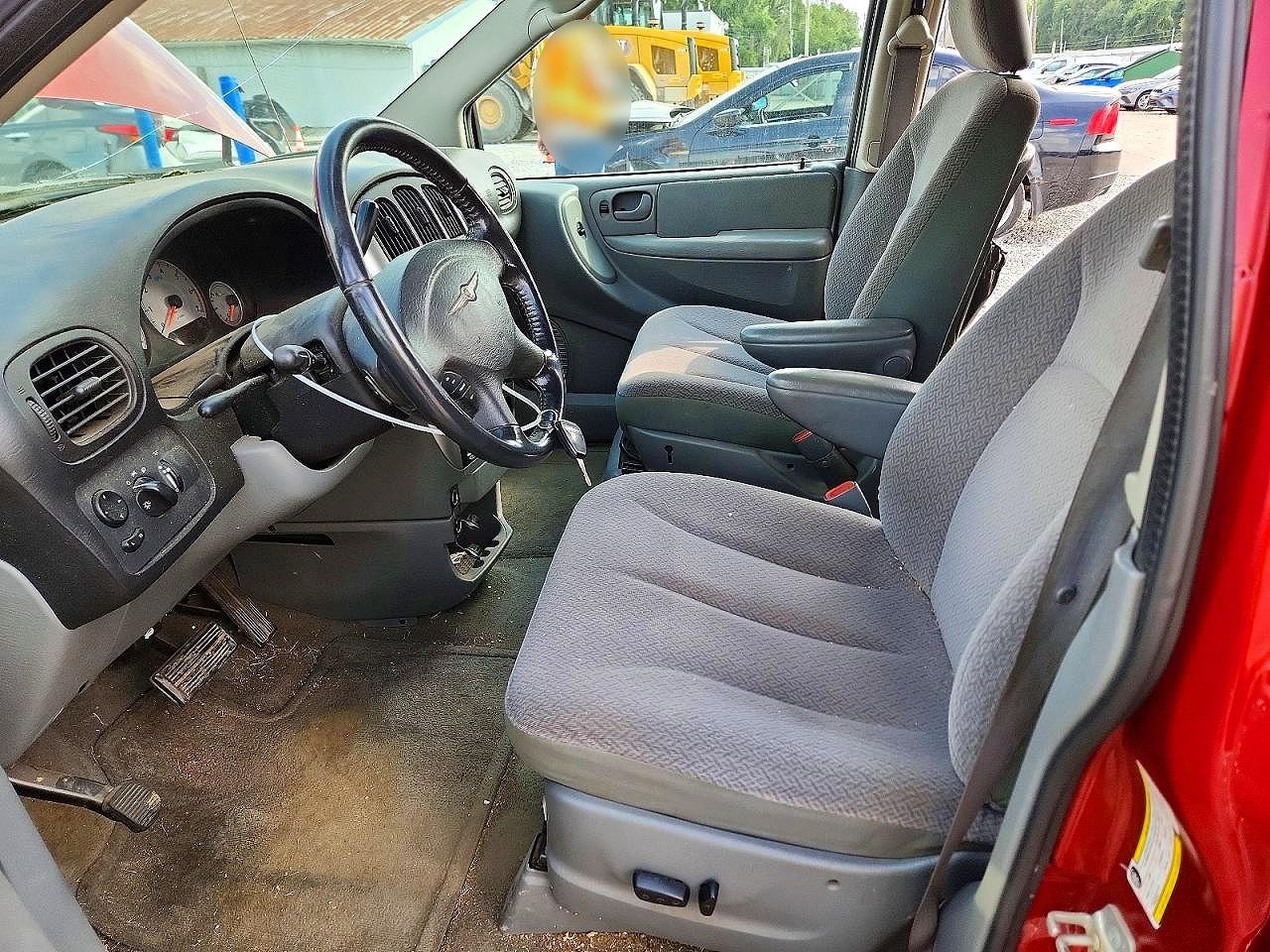 2007 Chrysler Town & Country Touring Burgundy vin: 2A4GP54L47R205925