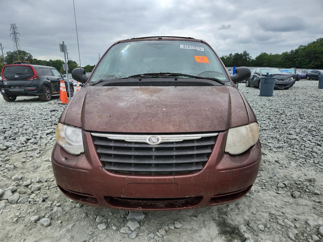 2007 Chrysler Town And C Brown vin: 2A4GP54L47R229920