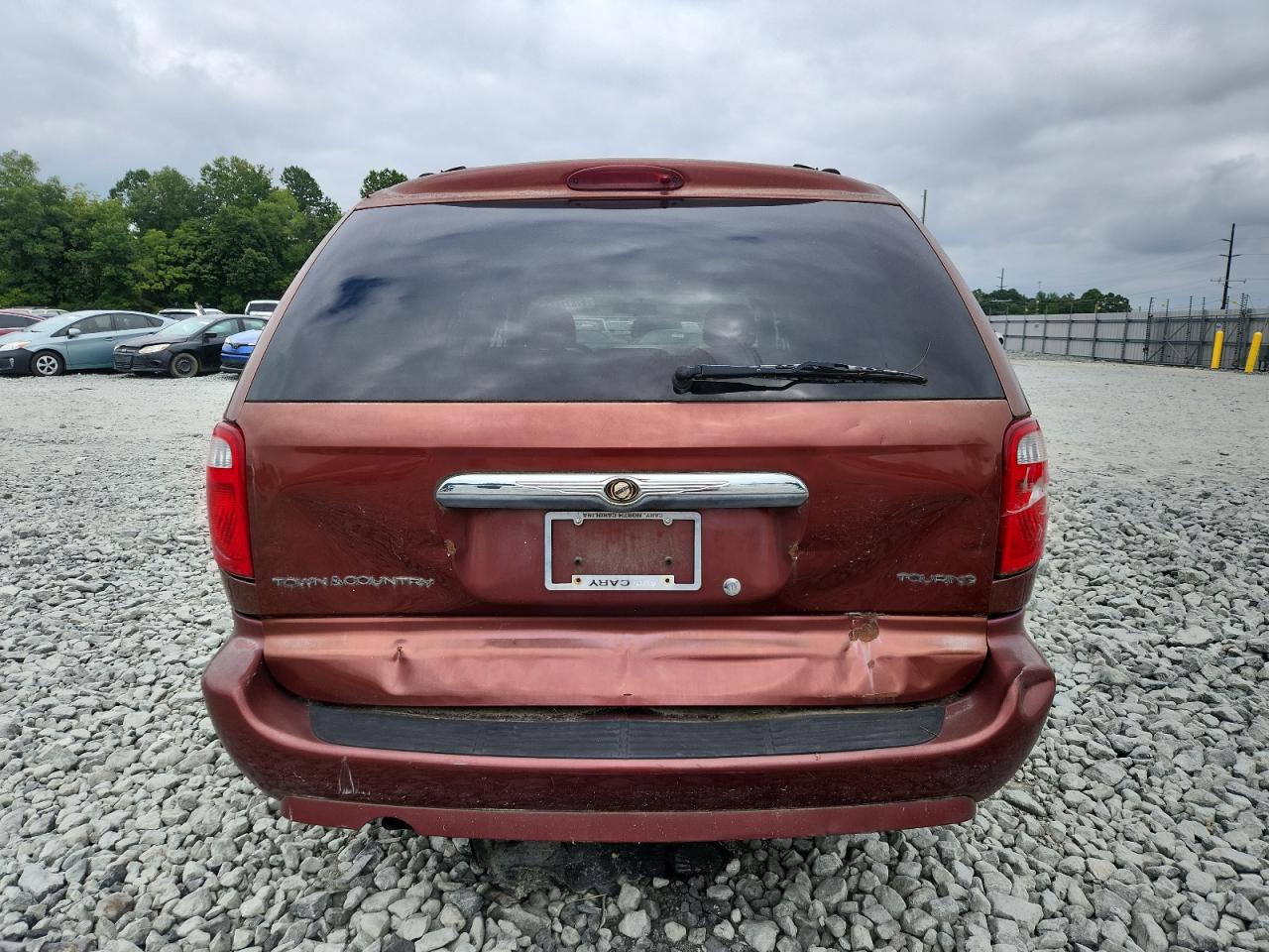 2007 Chrysler Town And C Brown vin: 2A4GP54L47R229920