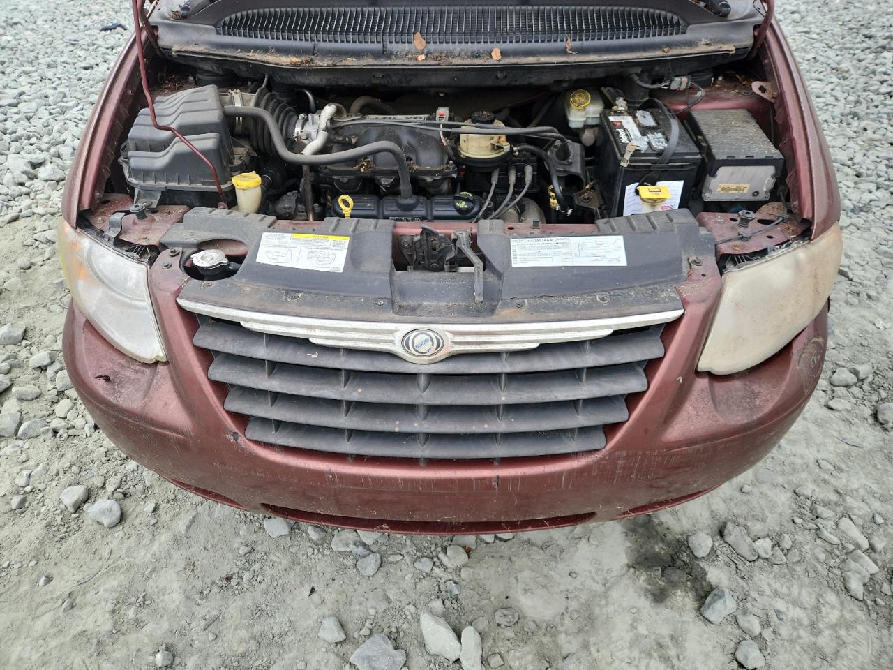 2007 Chrysler Town And C Brown vin: 2A4GP54L47R229920