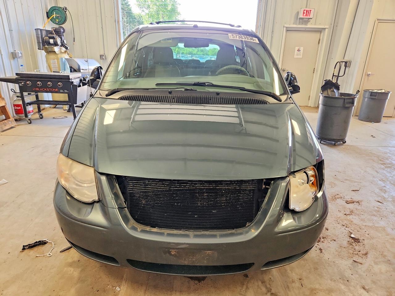 2007 Chrysler Town & Country Touring Blue vin: 2A4GP54L47R233143
