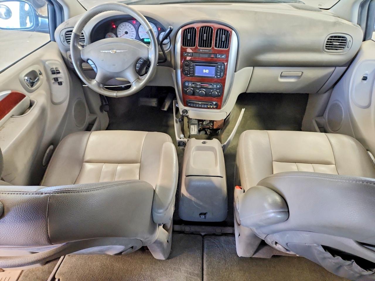 2007 Chrysler Town & Country Touring Blue vin: 2A4GP54L47R233143