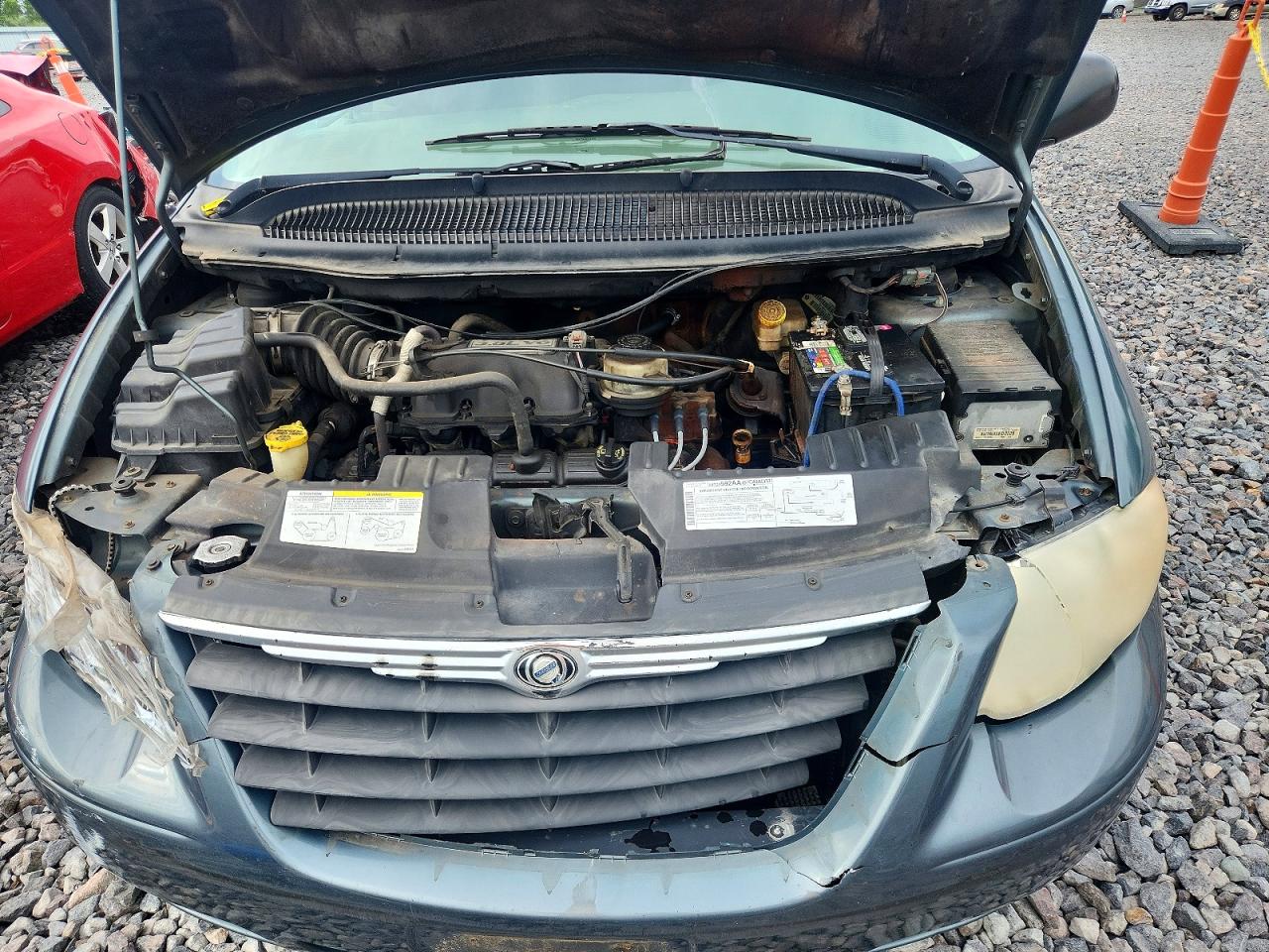 2006 Chrysler Town And Country Blue vin: 2A4GP54L66R655574
