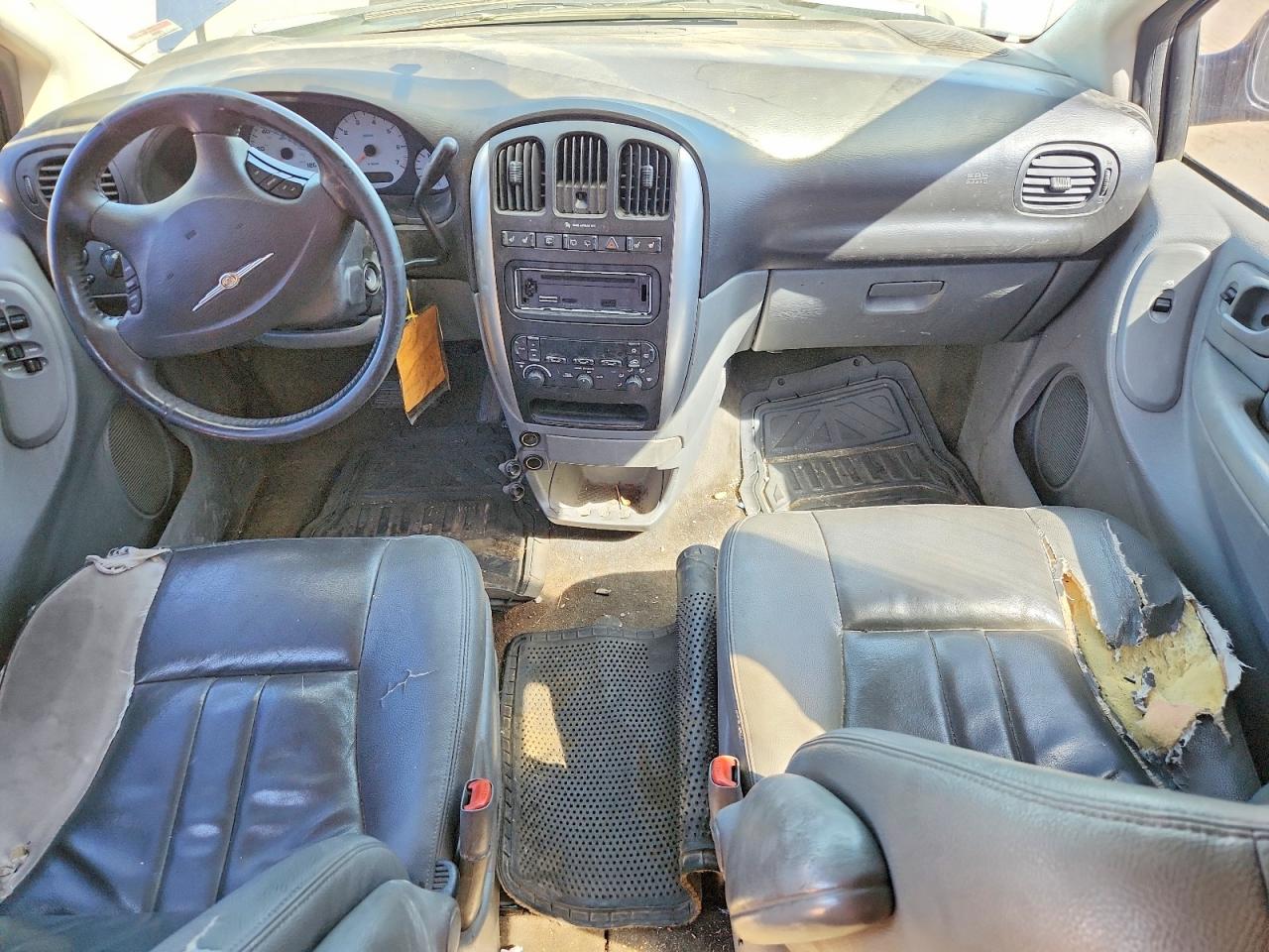 2007 Chrysler Town & Country Touring Синий vin: 2A4GP54L67R360881
