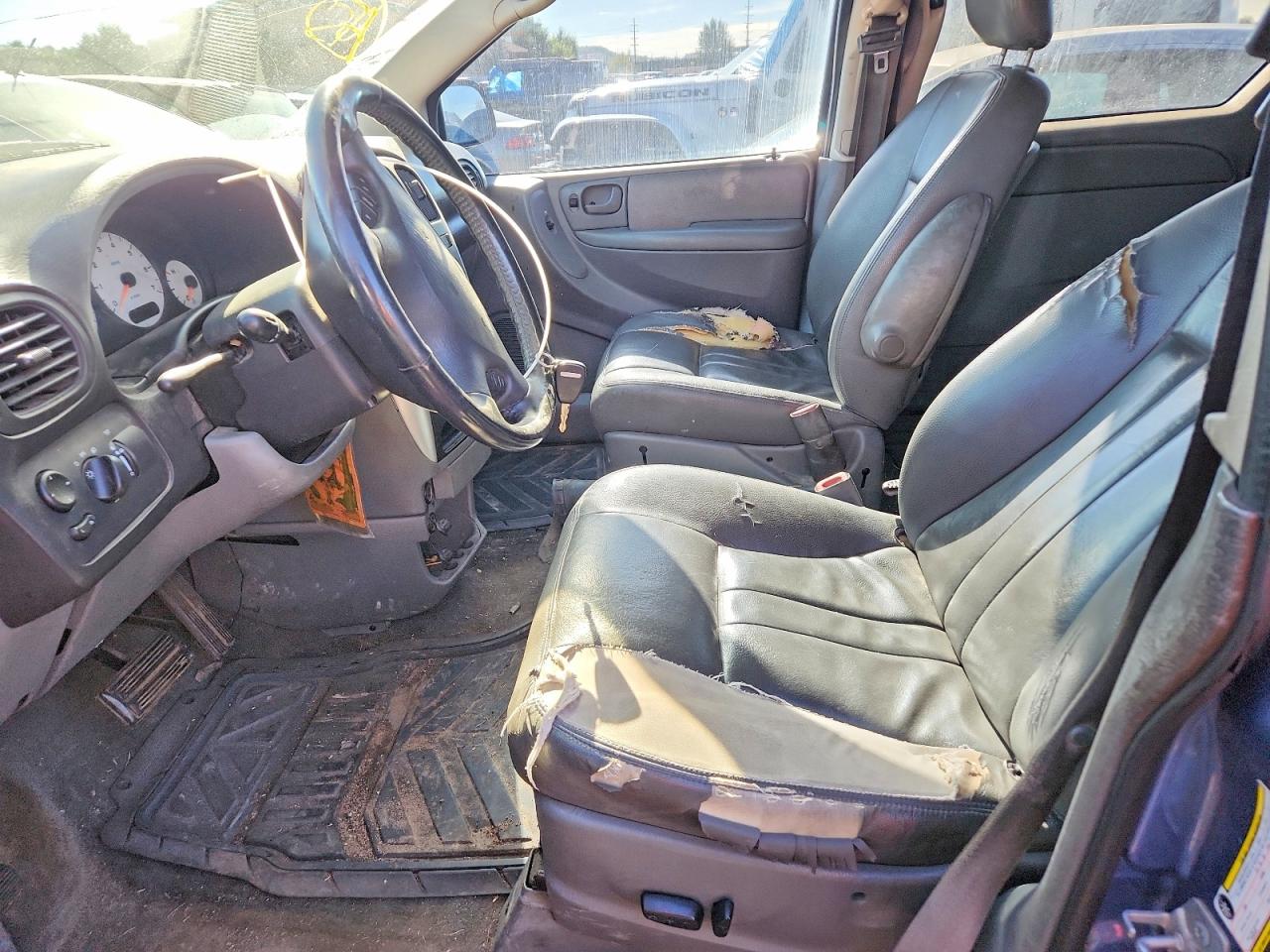 2007 Chrysler Town & Country Touring Синий vin: 2A4GP54L67R360881