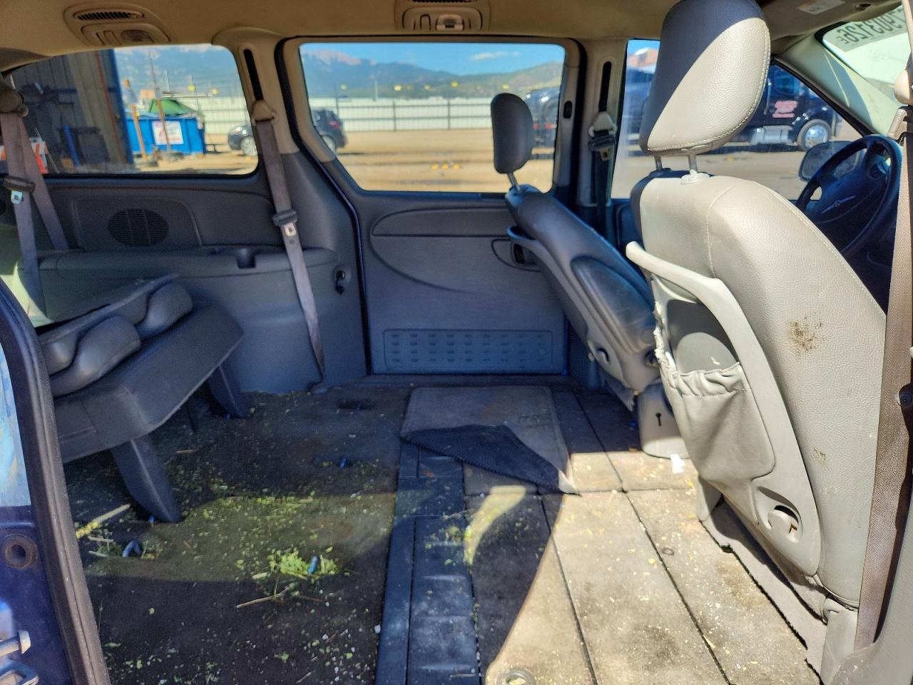2007 Chrysler Town & Country Touring Синий vin: 2A4GP54L67R360881