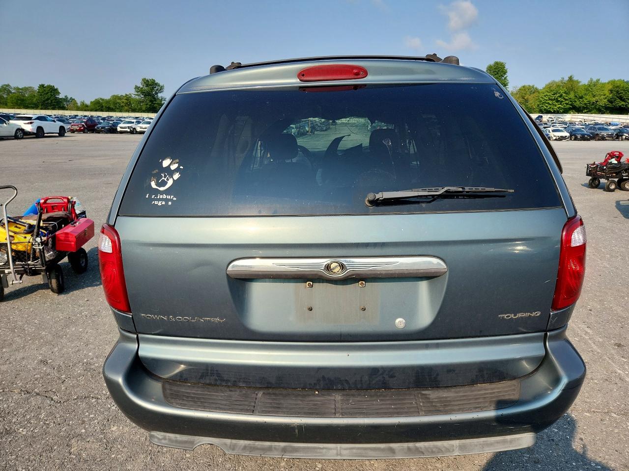 2006 Chrysler Town & Country Touring Gray vin: 2A4GP54L76R647550