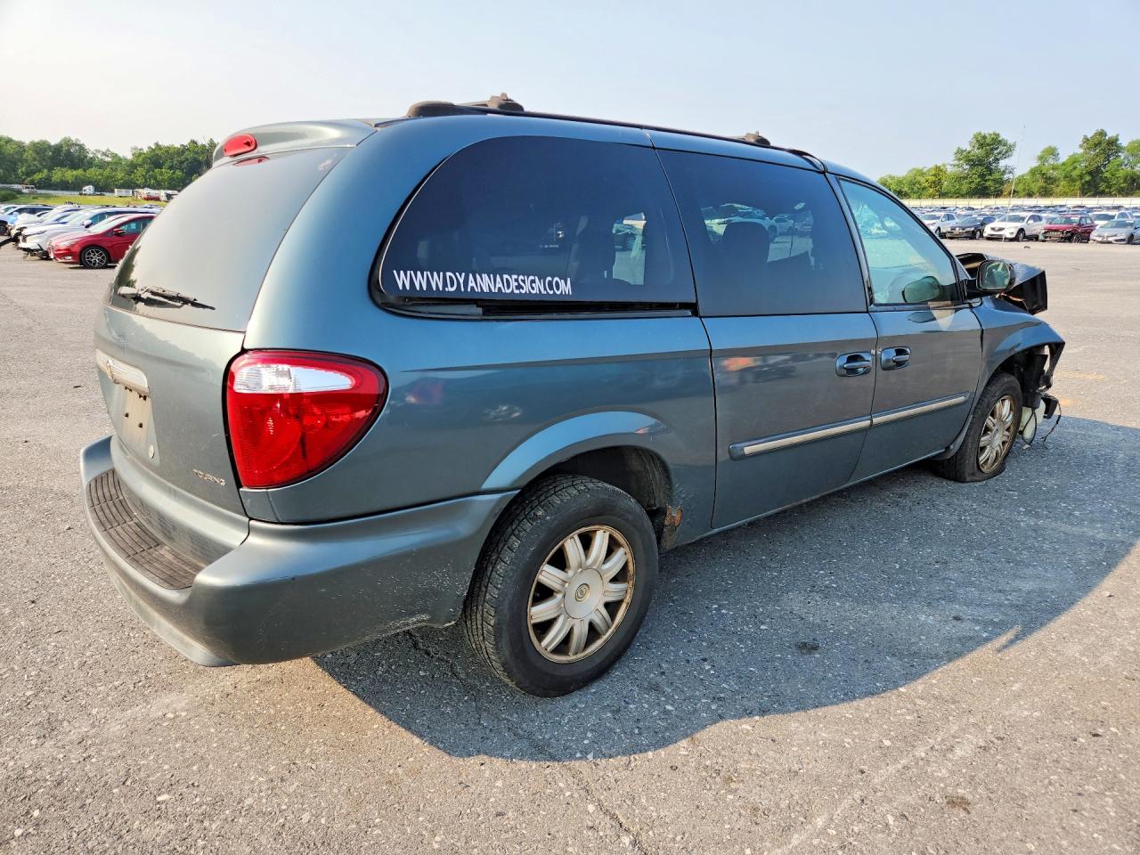 2006 Chrysler Town & Country Touring Gray vin: 2A4GP54L76R647550