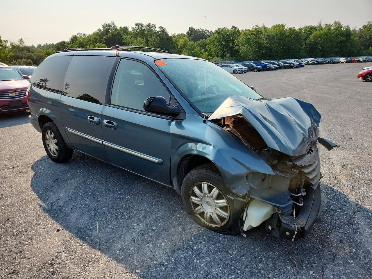 2006 Chrysler Town & Country Touring Gray vin: 2A4GP54L76R647550