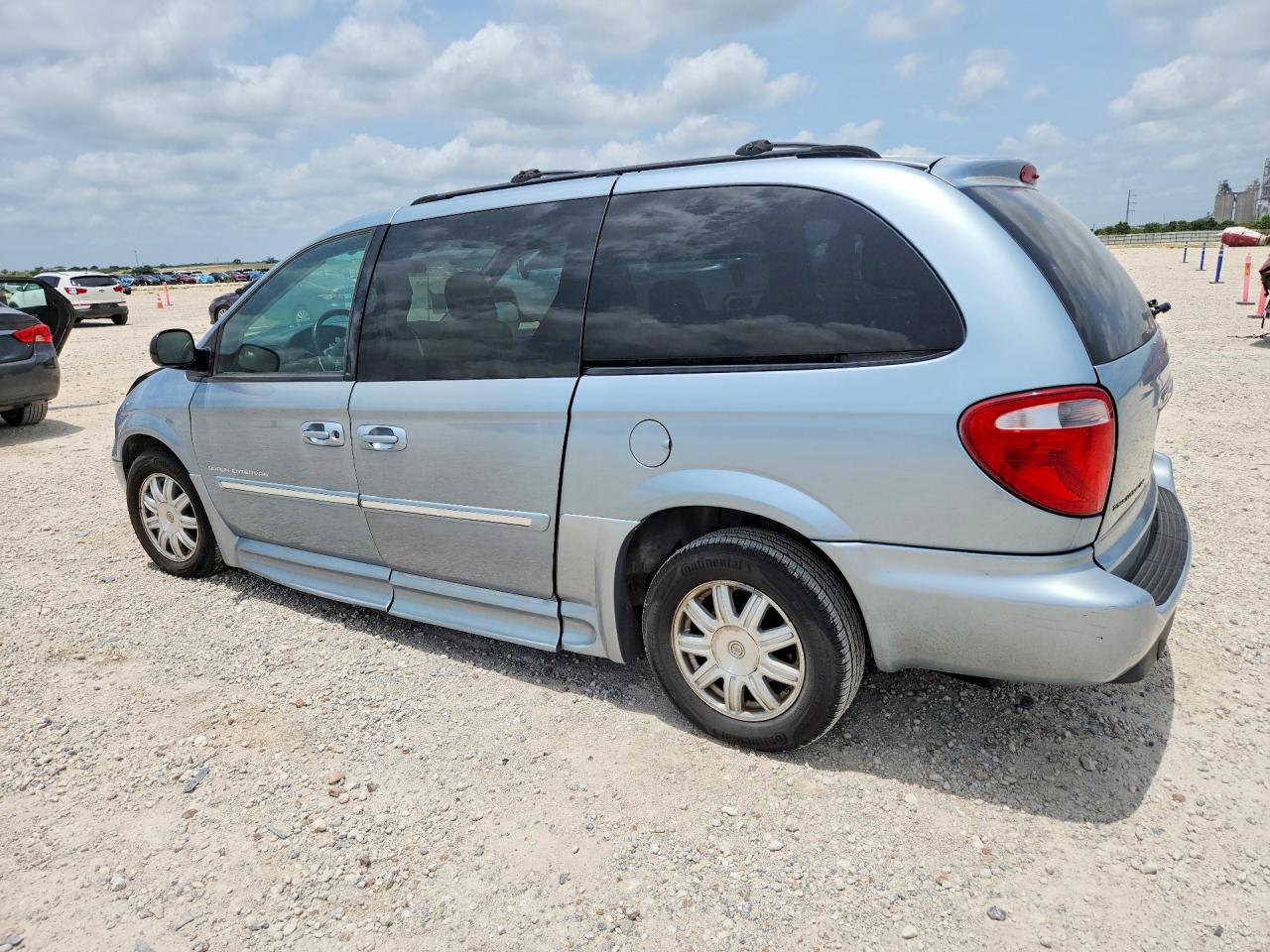 2006 Chrysler Town & Country Touring Blue vin: 2A4GP54L76R807863