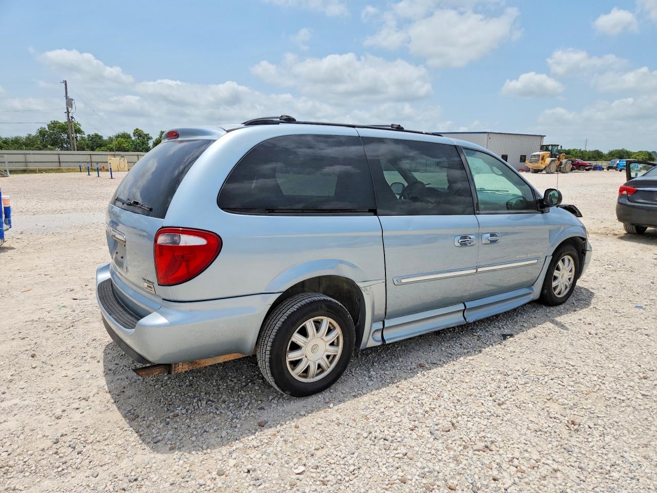 2006 Chrysler Town & Country Touring Blue vin: 2A4GP54L76R807863