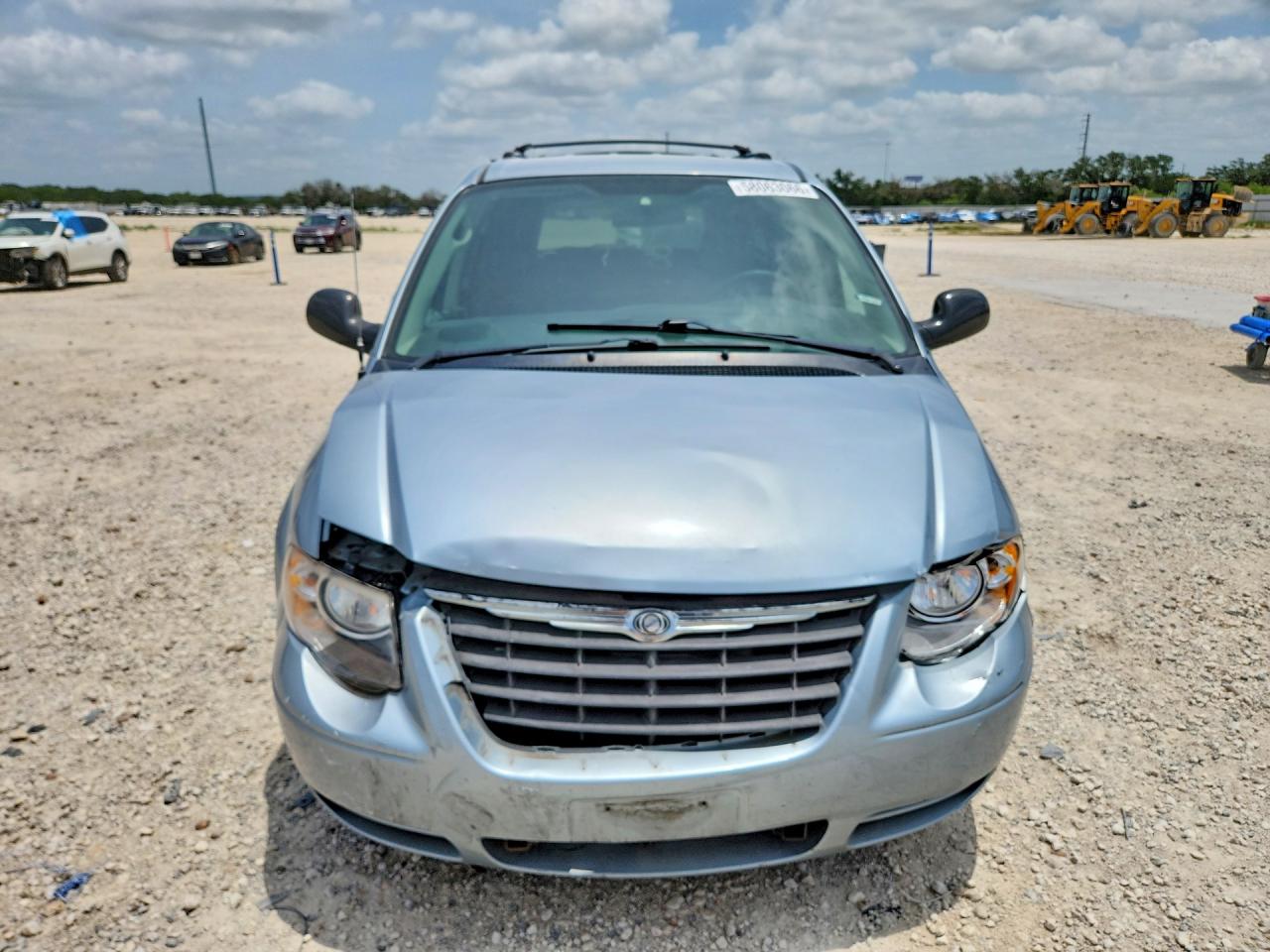 2006 Chrysler Town & Country Touring Blue vin: 2A4GP54L76R807863