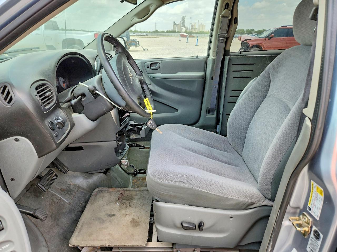 2006 Chrysler Town & Country Touring Blue vin: 2A4GP54L76R807863