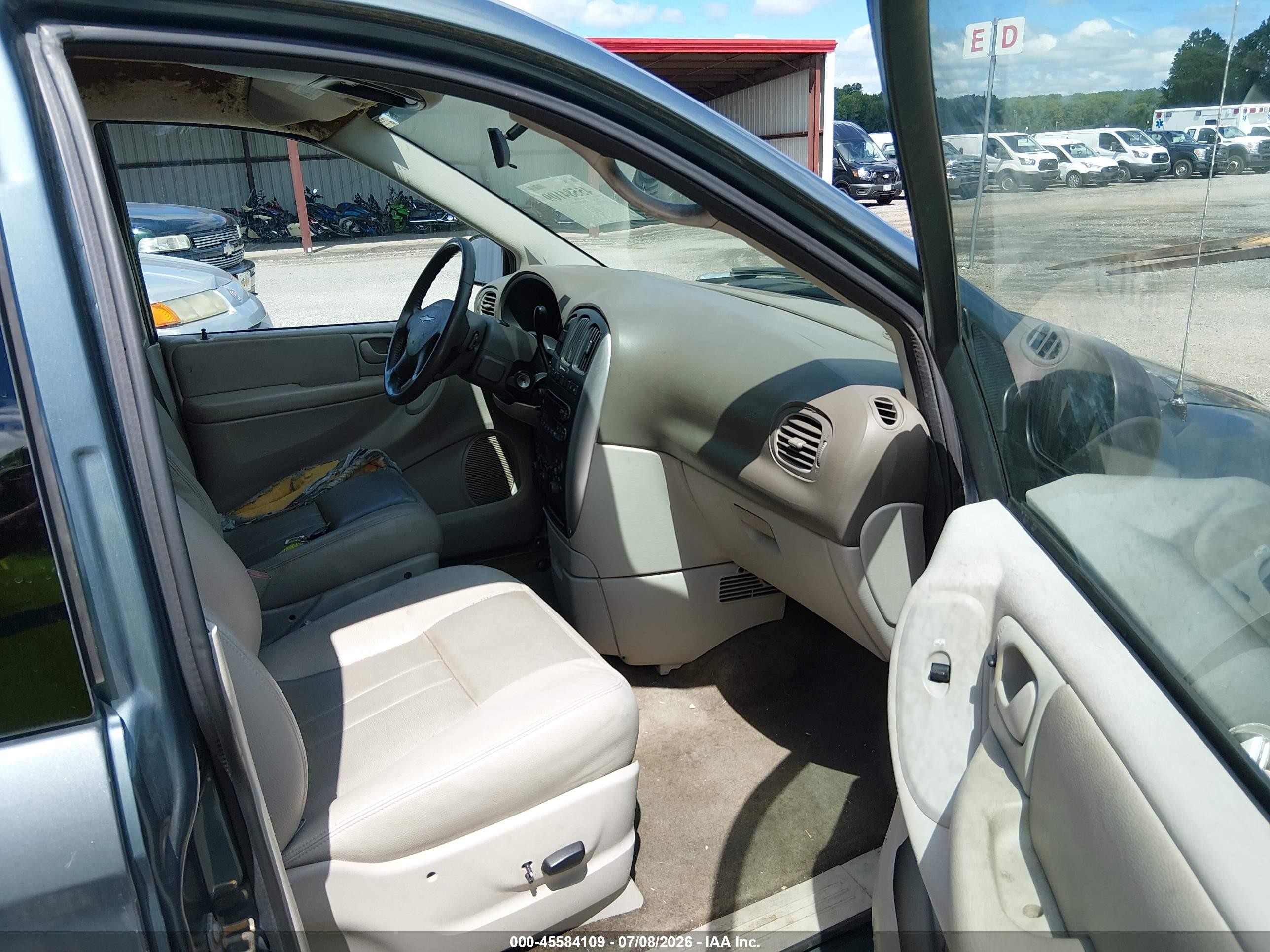 2006 Chrysler Town & Country Touring Зеленый vin: 2A4GP54L76R861390