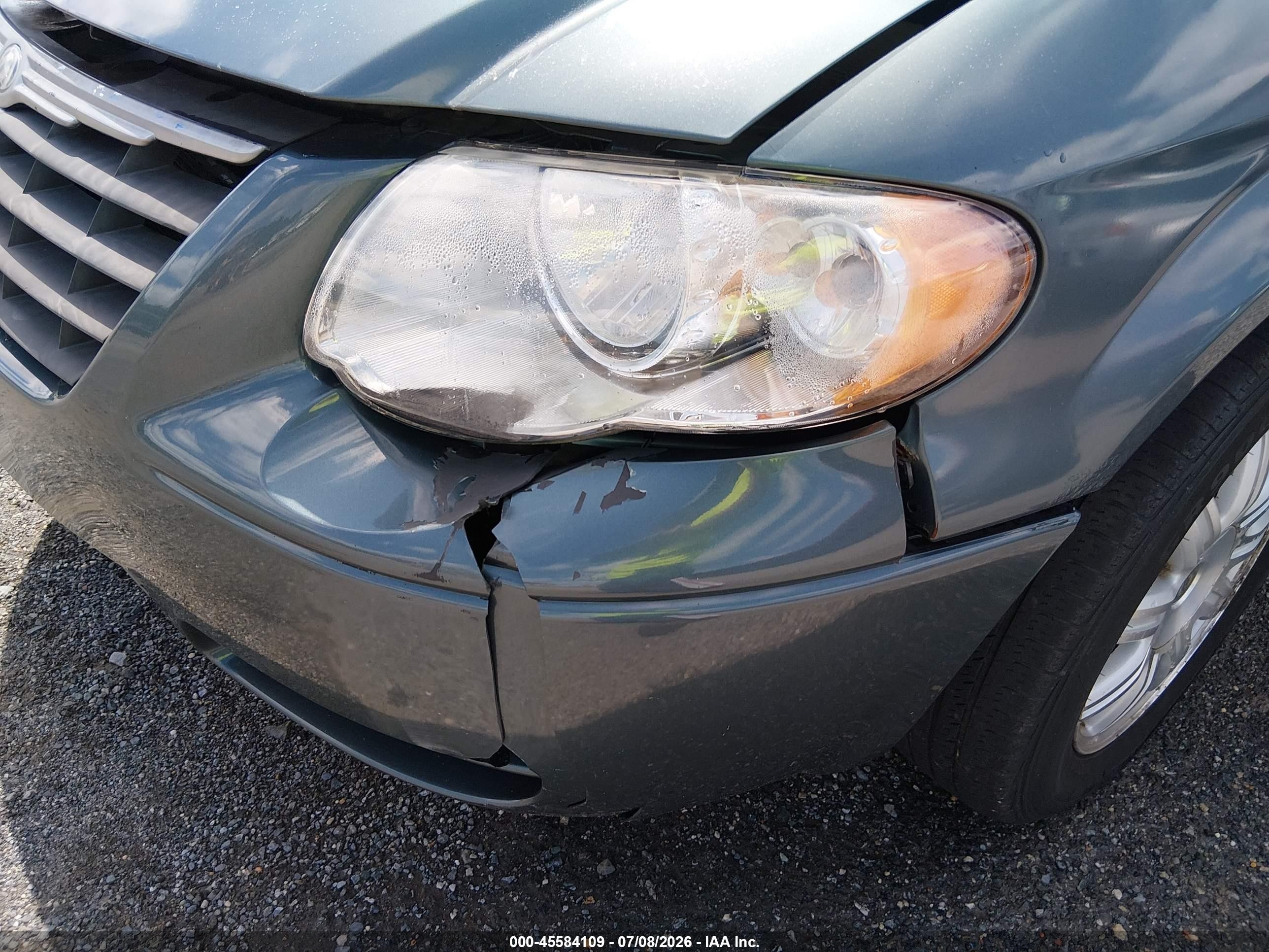 2006 Chrysler Town & Country Touring Зеленый vin: 2A4GP54L76R861390