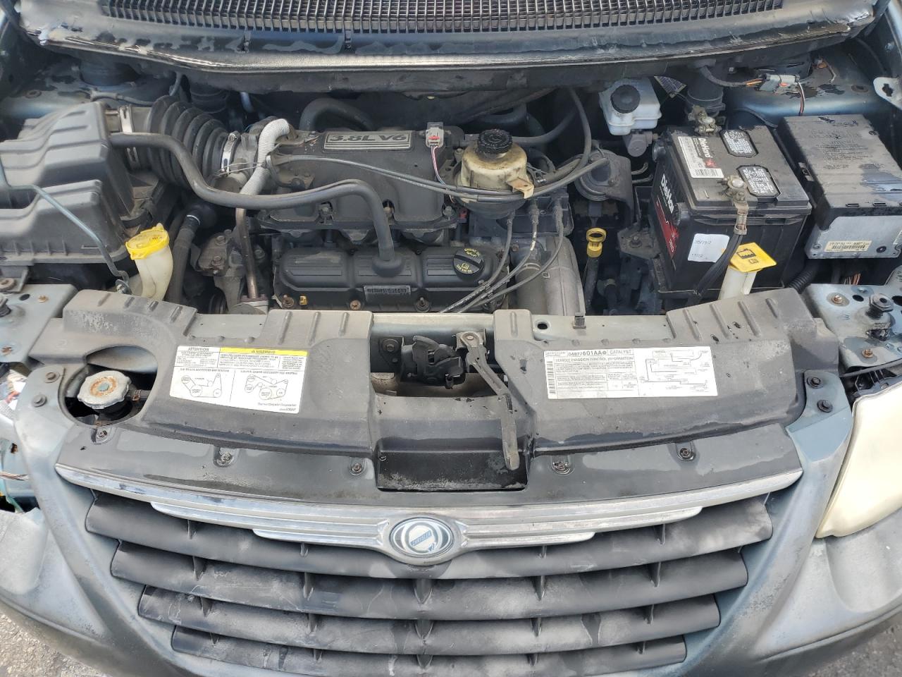 2007 Chrysler Town & Country Touring Green vin: 2A4GP54L77R184715