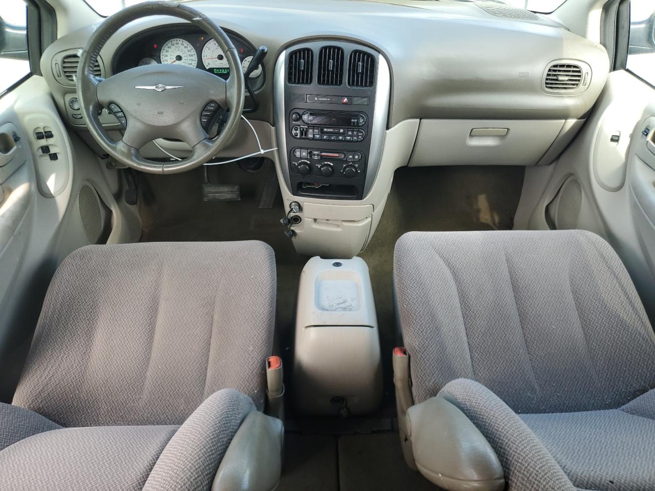 2007 Chrysler Town & Country Touring Green vin: 2A4GP54L77R184715