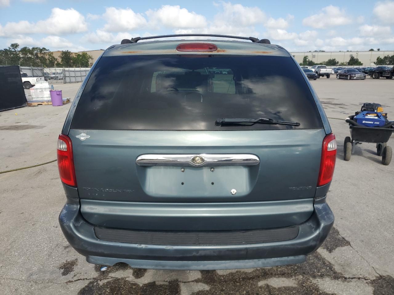 2007 Chrysler Town & Country Touring Green vin: 2A4GP54L77R184715