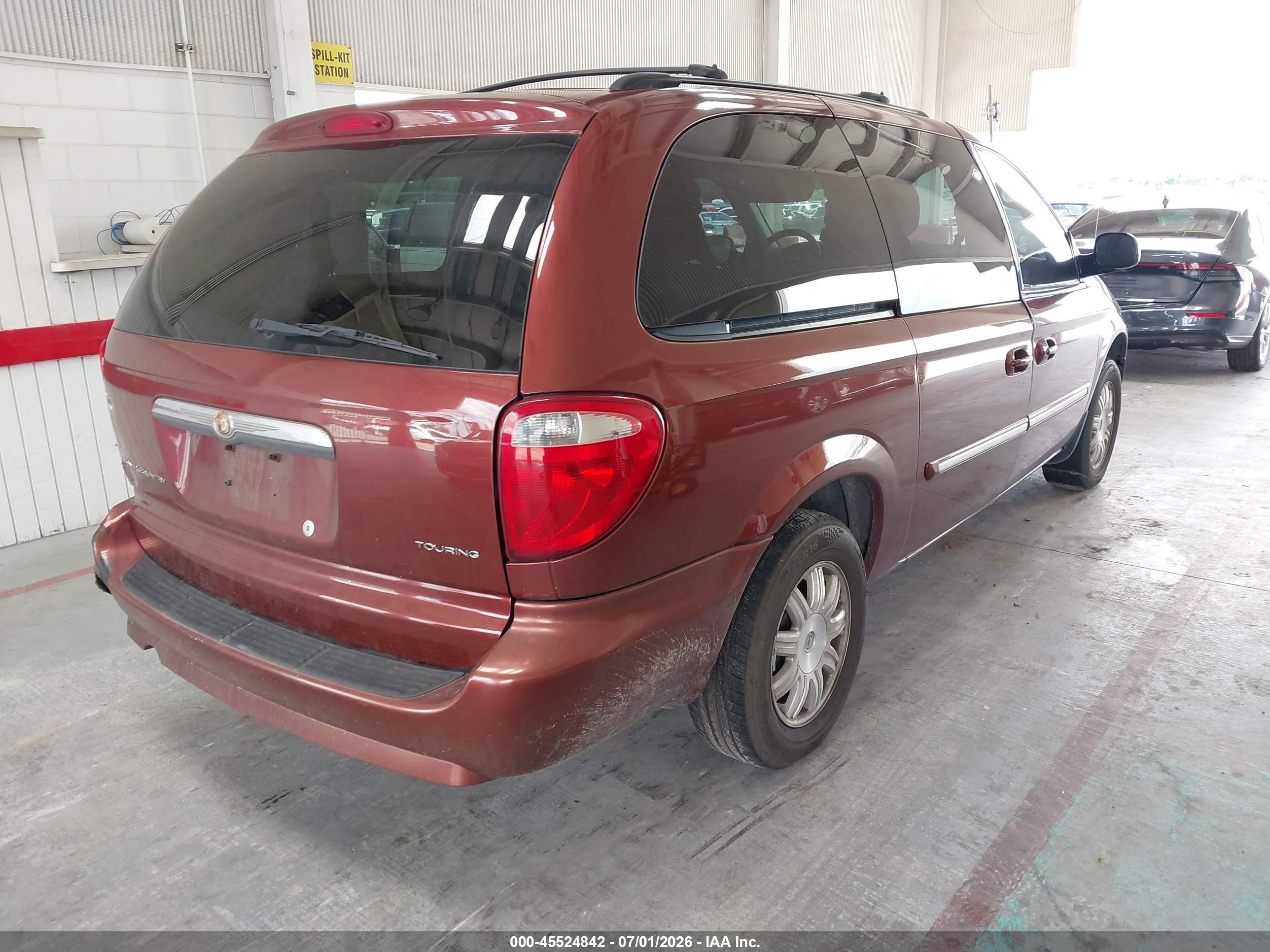 2007 Chrysler Town & Country Touring Brown vin: 2A4GP54L77R298603