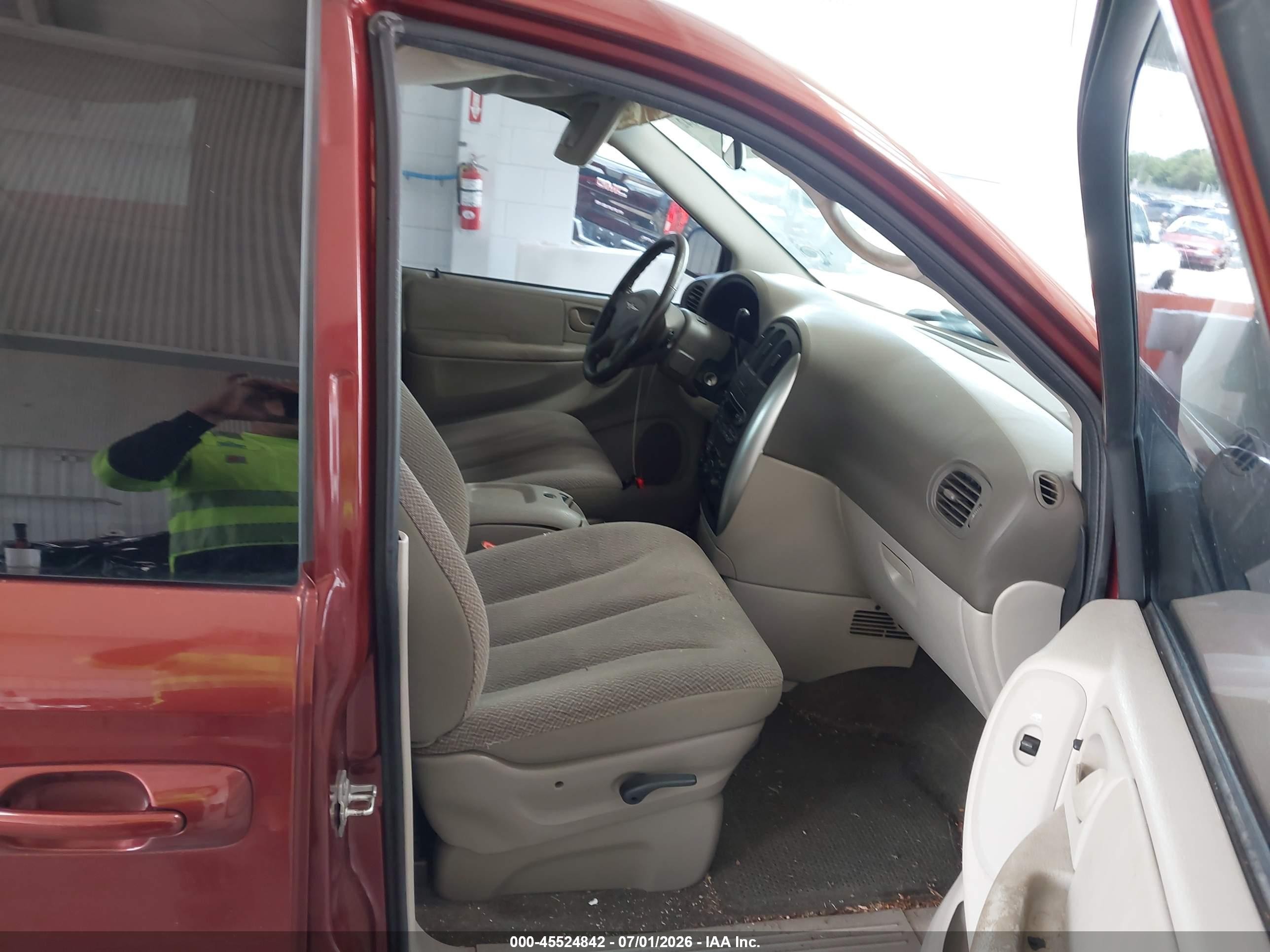 2007 Chrysler Town & Country Touring Brown vin: 2A4GP54L77R298603