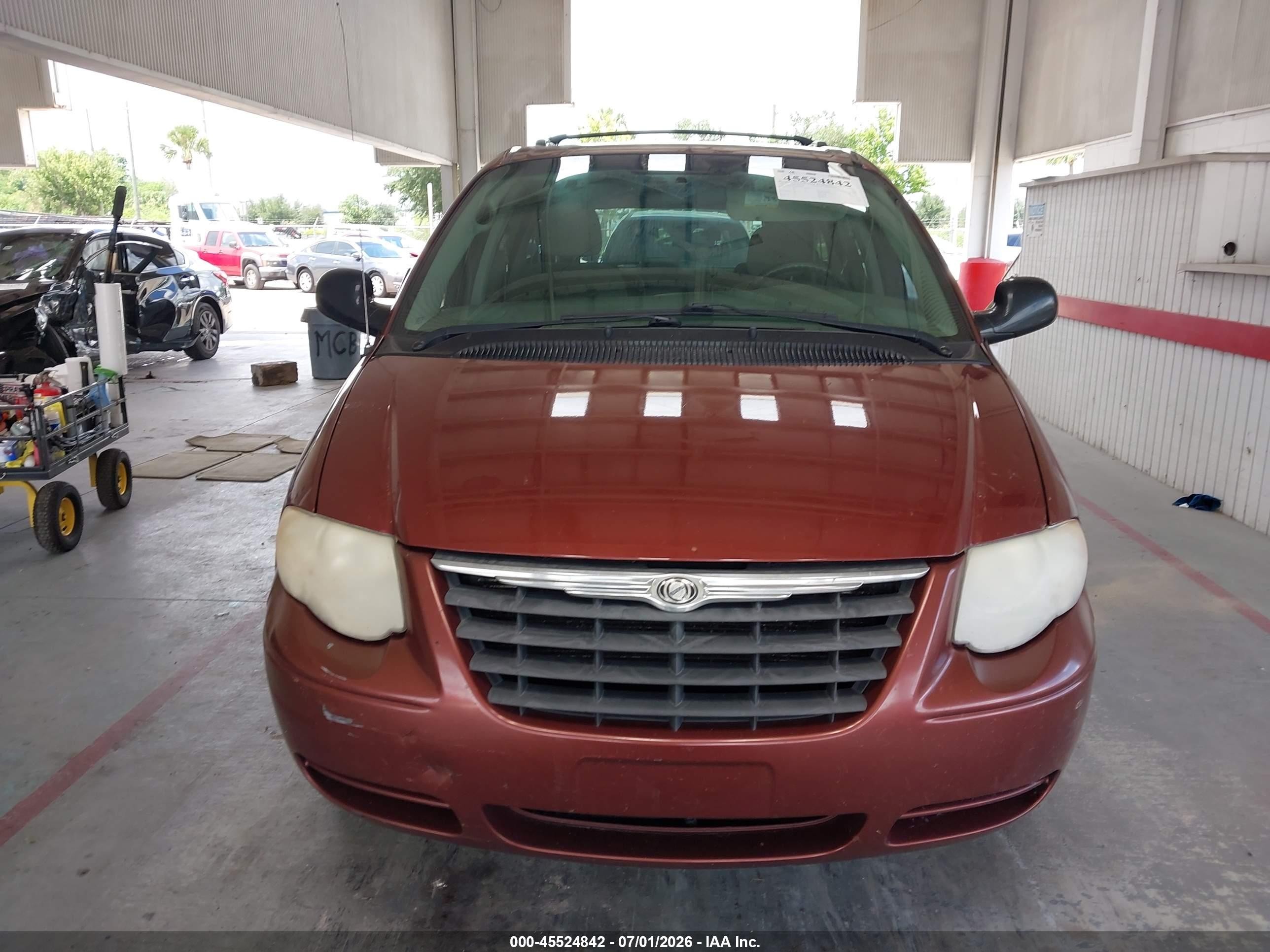 2007 Chrysler Town & Country Touring Brown vin: 2A4GP54L77R298603