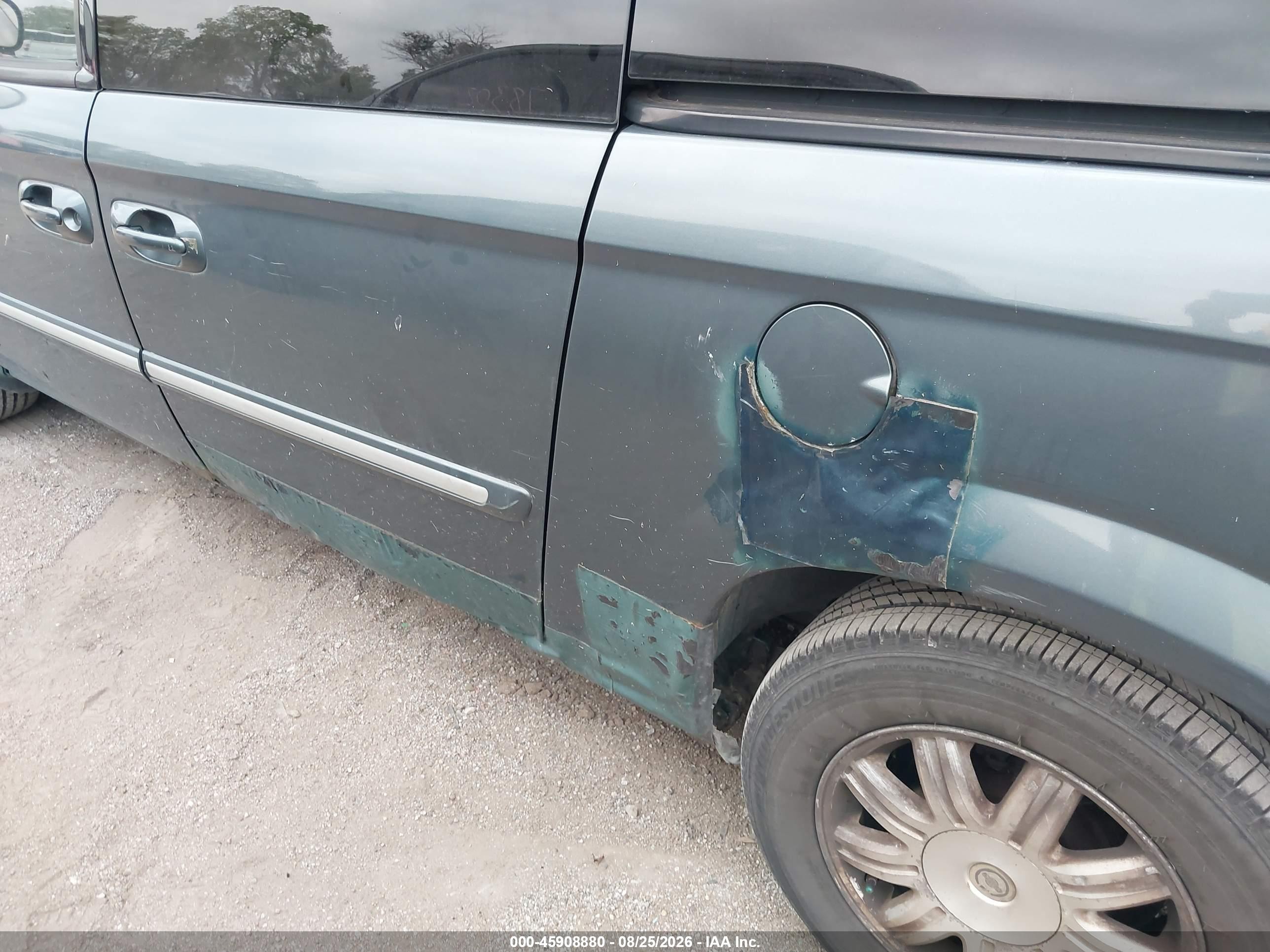 2007 Chrysler Town & Country Touring Зеленый vin: 2A4GP54L77R316338