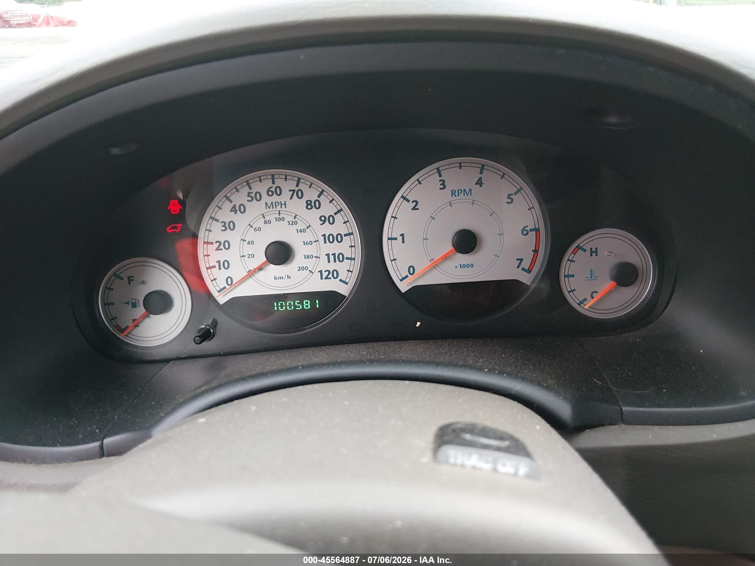 2006 Chrysler Town & Country Touring Бежевый vin: 2A4GP54L86R866758
