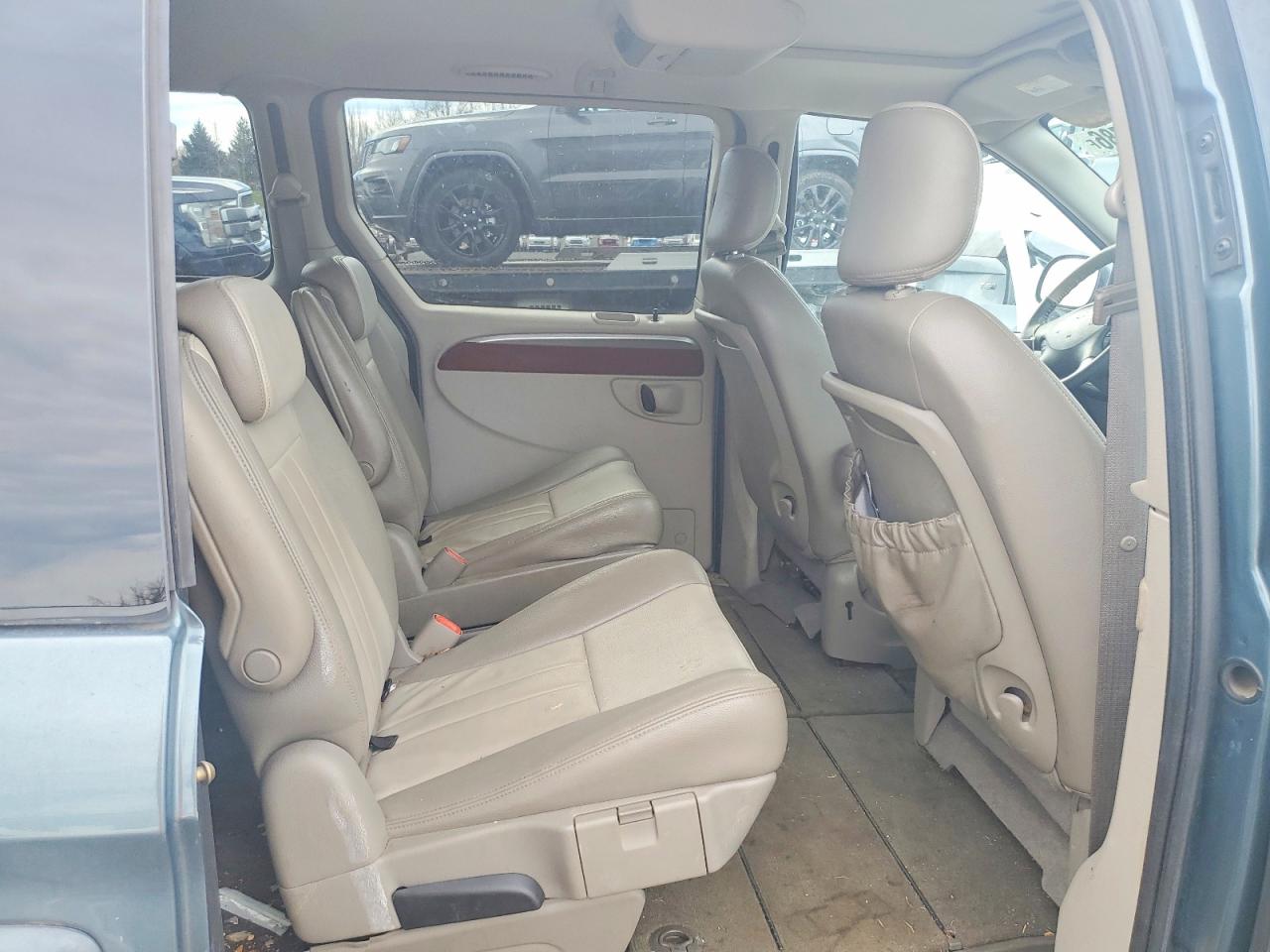 2007 Chrysler Town & Country Touring Blue vin: 2A4GP54L87R173139