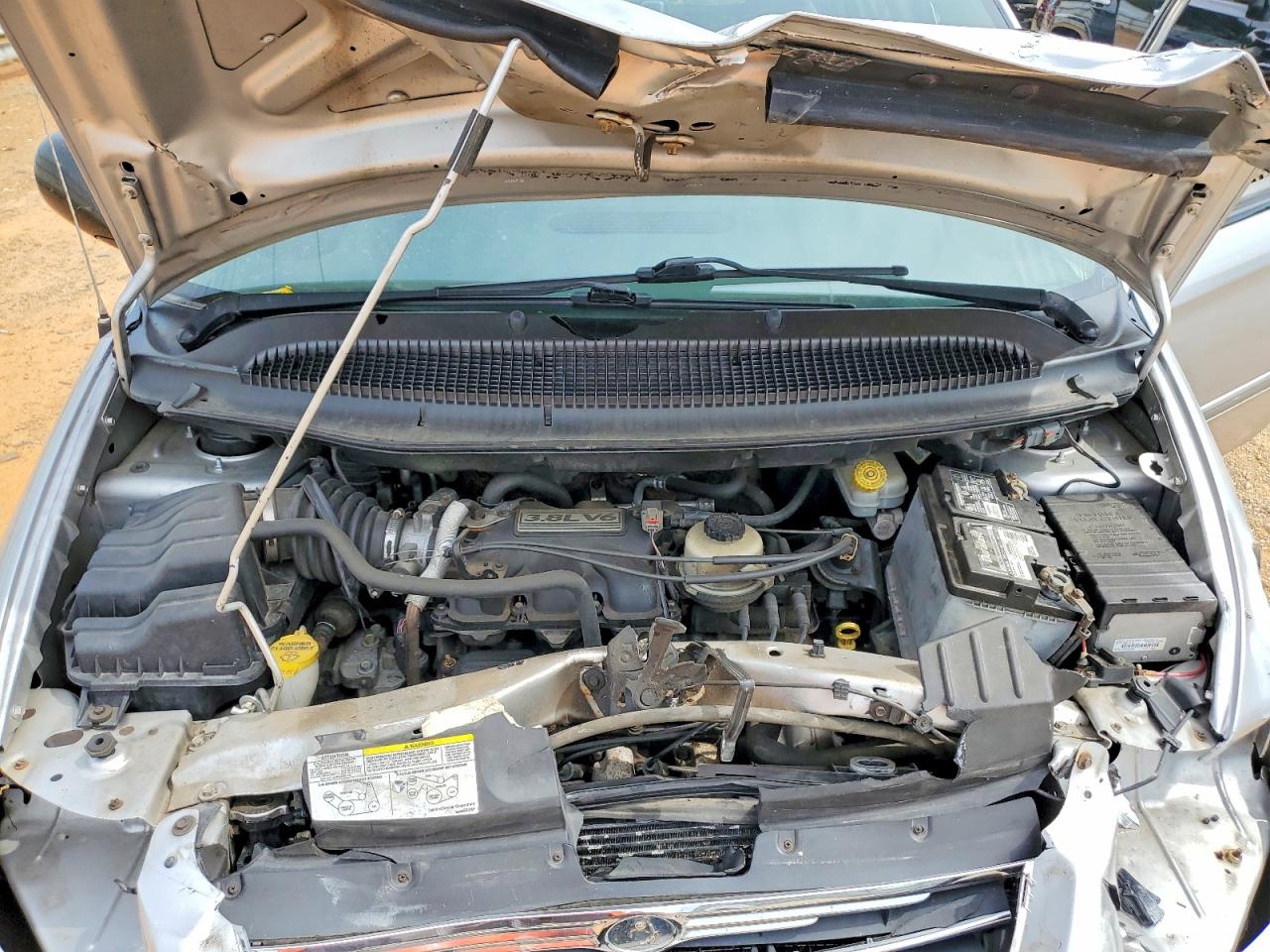 2007 Chrysler Town & Country Touring Серебряный vin: 2A4GP54L87R205751