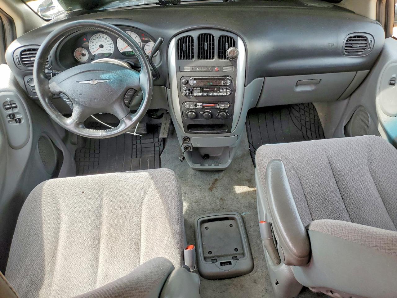 2007 Chrysler Town & Country Touring Серебряный vin: 2A4GP54L87R205751