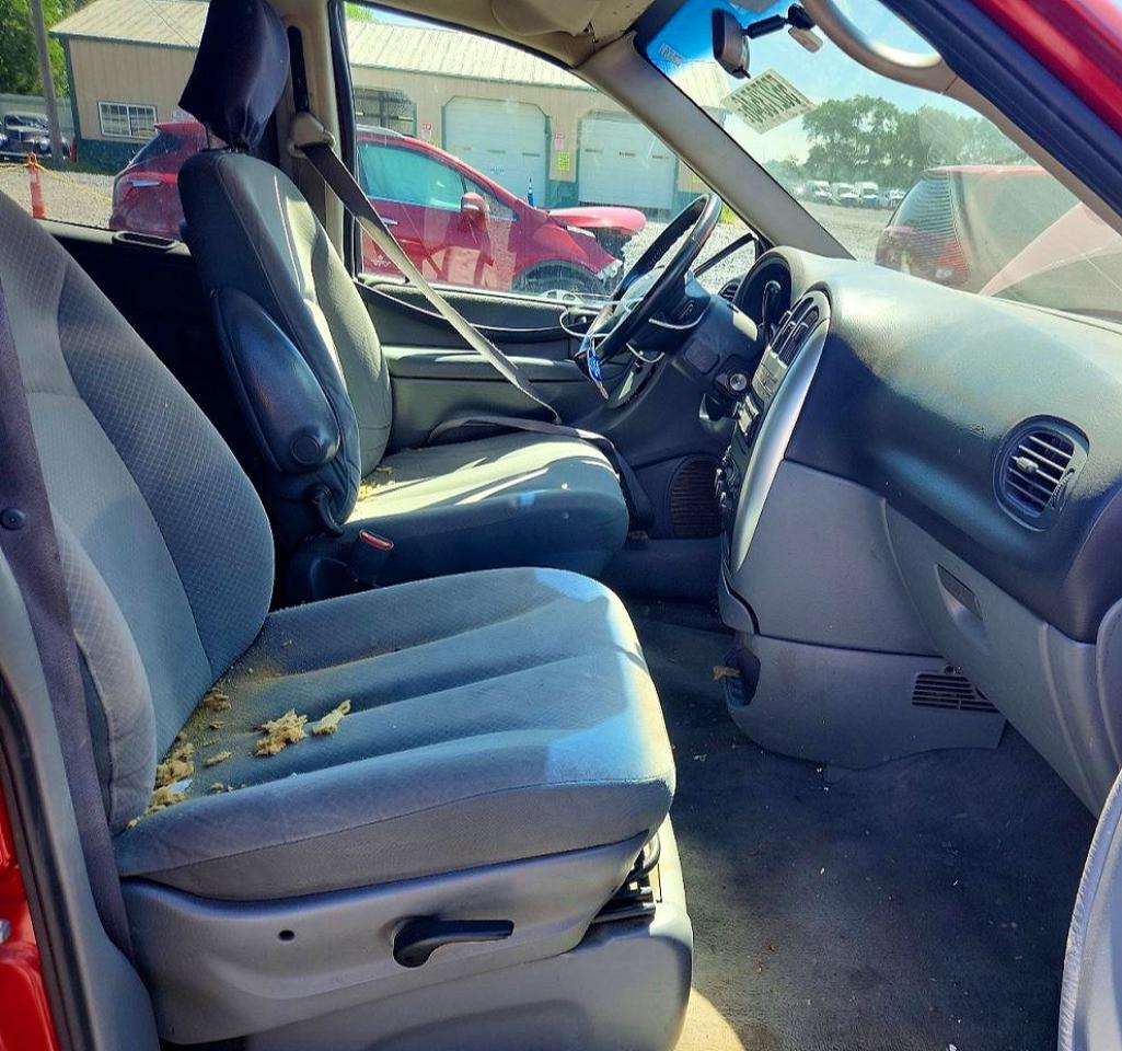 2007 Chrysler Town & Country Touring Burgundy vin: 2A4GP54L97R349678