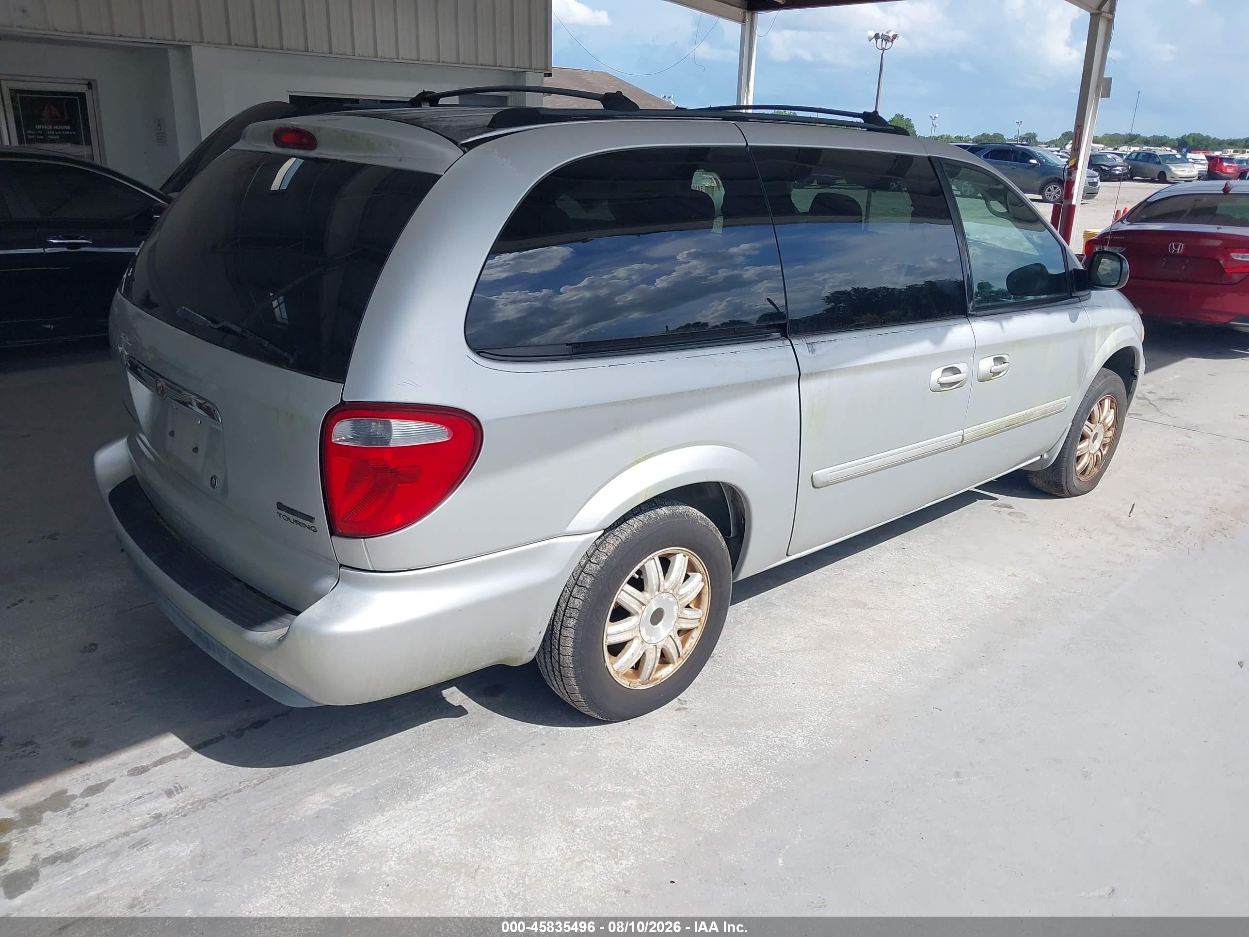 2006 Chrysler Town & Country Touring Серебряный vin: 2A4GP54LX6R713864