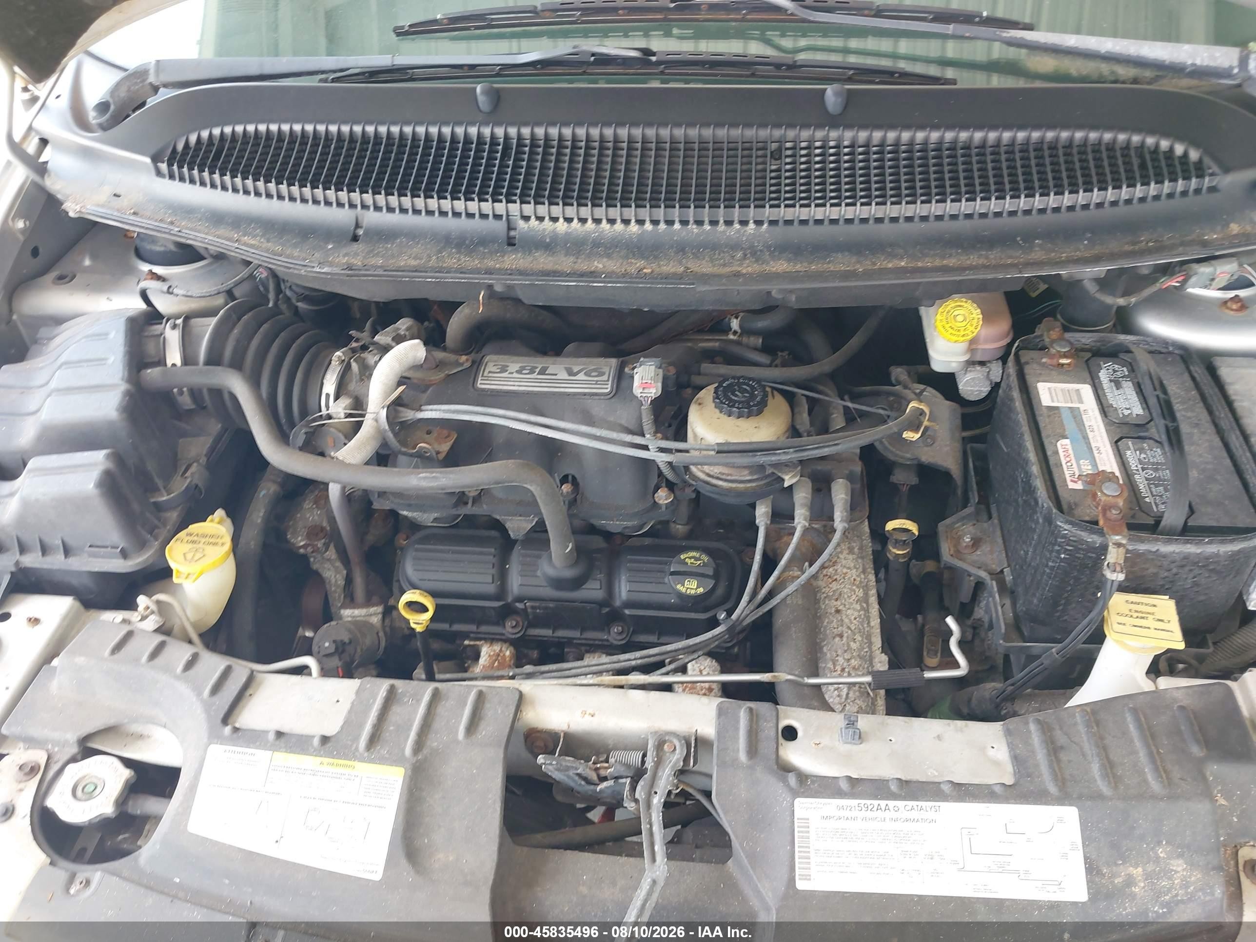 2006 Chrysler Town & Country Touring Серебряный vin: 2A4GP54LX6R713864