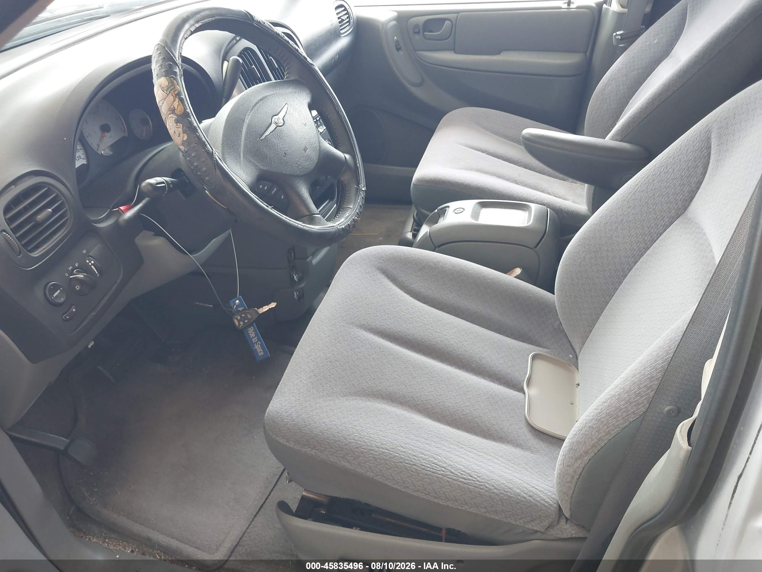 2006 Chrysler Town & Country Touring Серебряный vin: 2A4GP54LX6R713864