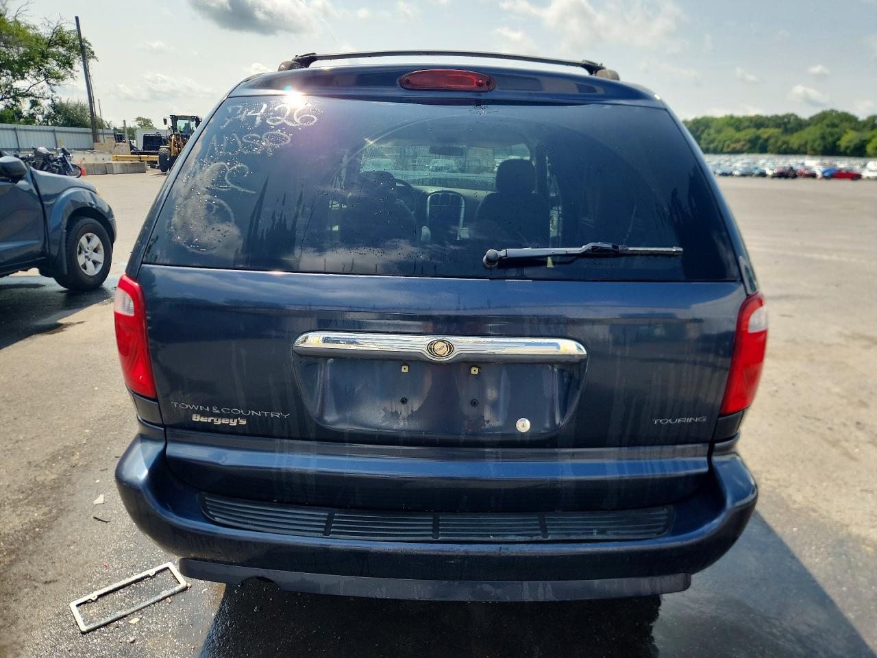 2007 Chrysler Town & Country Touring Blue vin: 2A4GP54LX7R289040