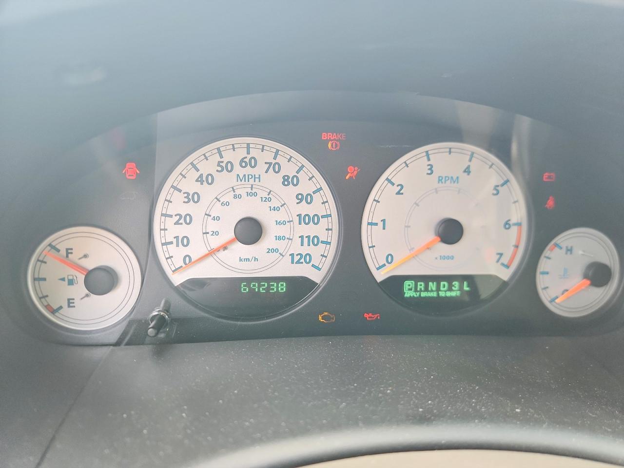 2007 Chrysler Town & Country Touring Blue vin: 2A4GP54LX7R289040