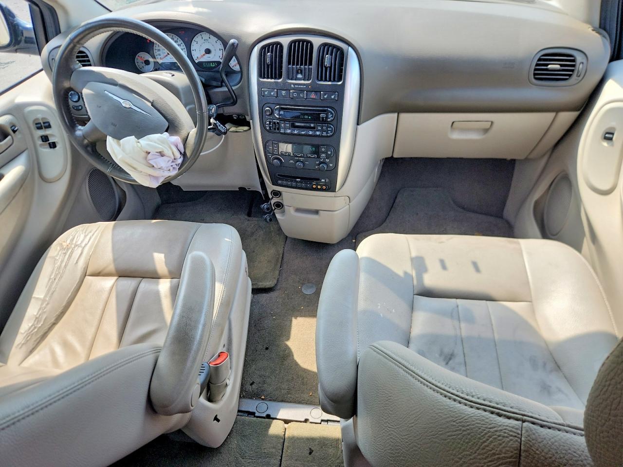 2007 Chrysler Town & Country Touring Blue vin: 2A4GP54LX7R289040