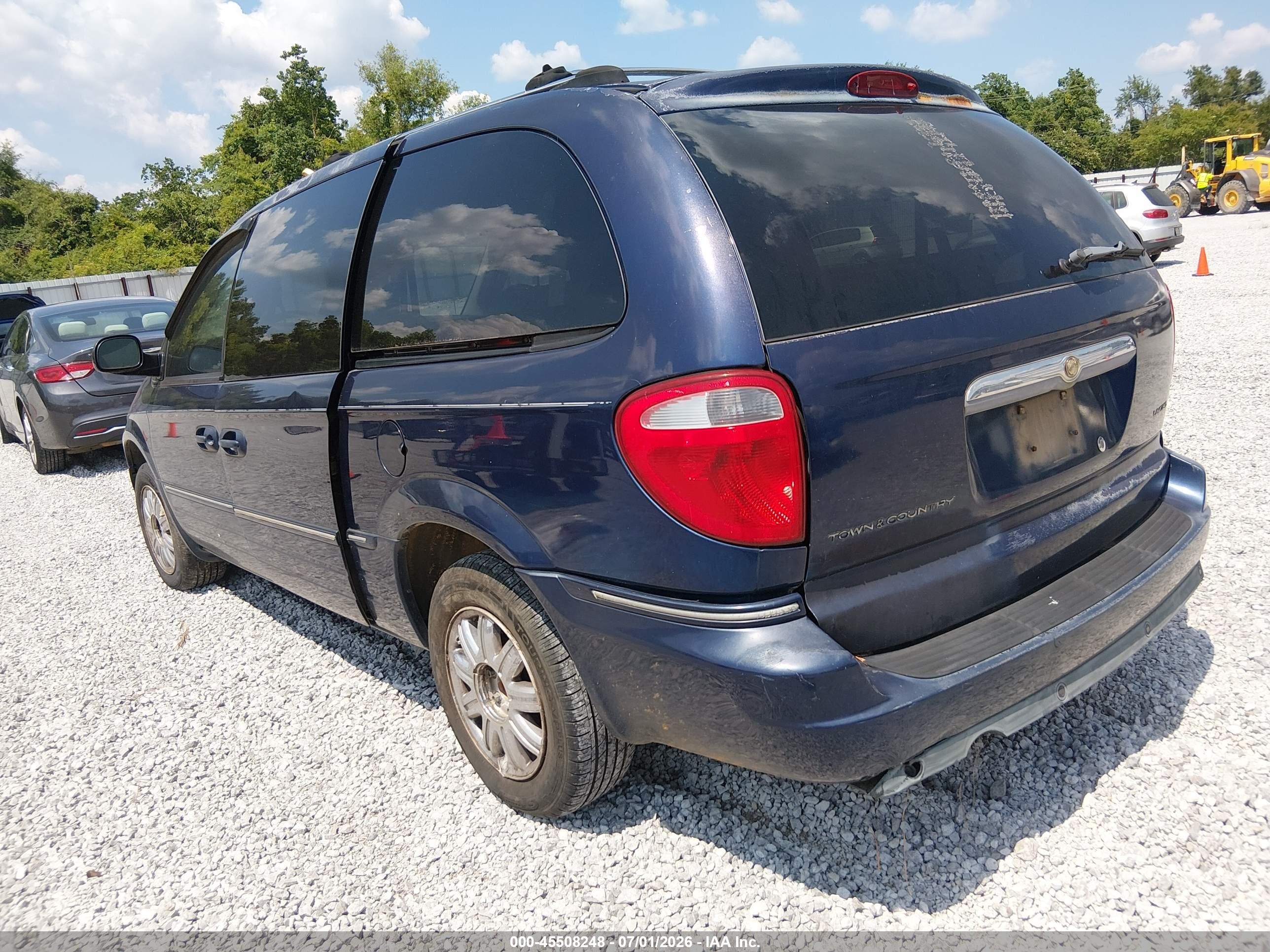 2006 Chrysler Town & Country Limited Blue vin: 2A4GP64L06R751576