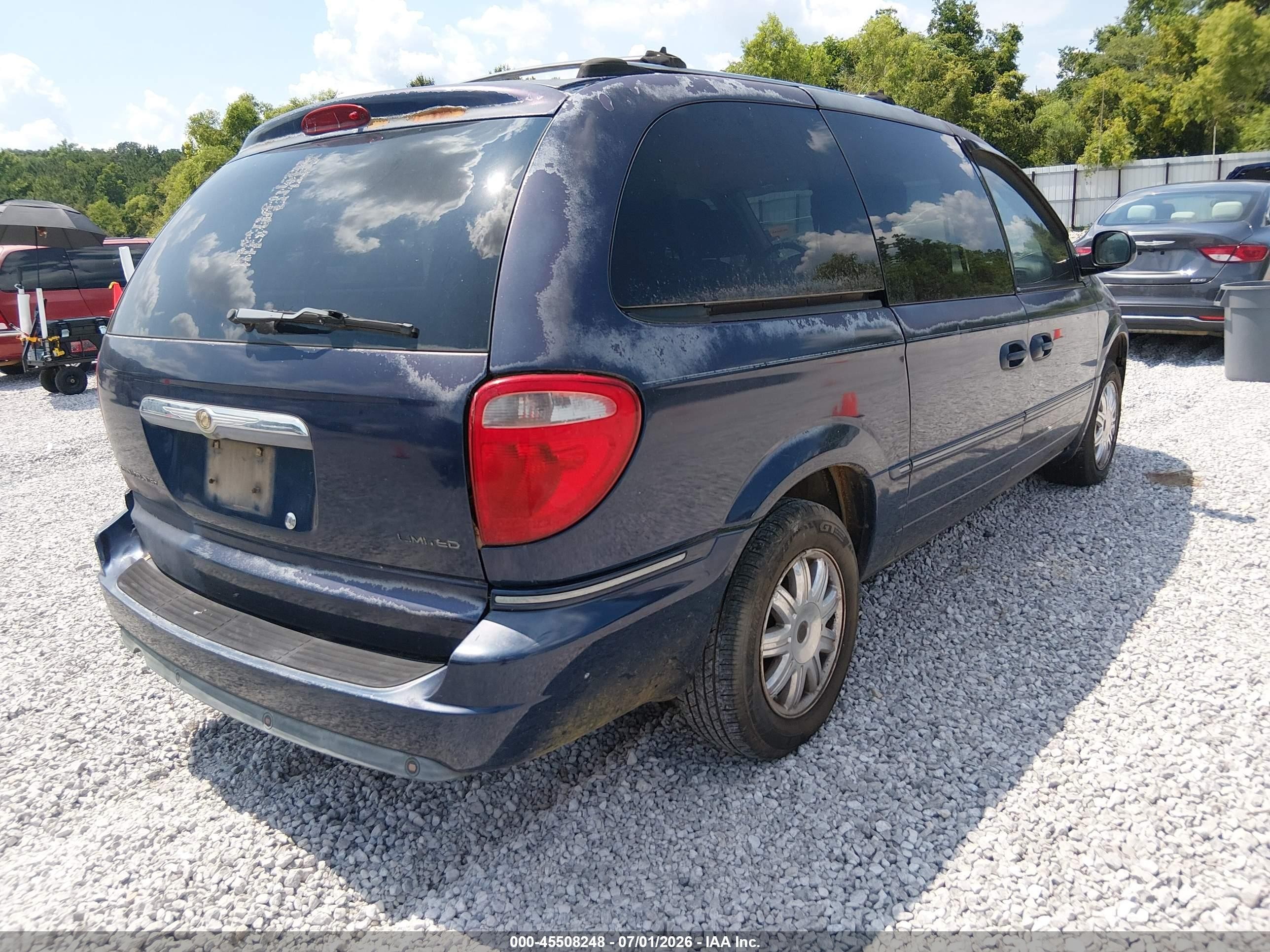 2006 Chrysler Town & Country Limited Blue vin: 2A4GP64L06R751576