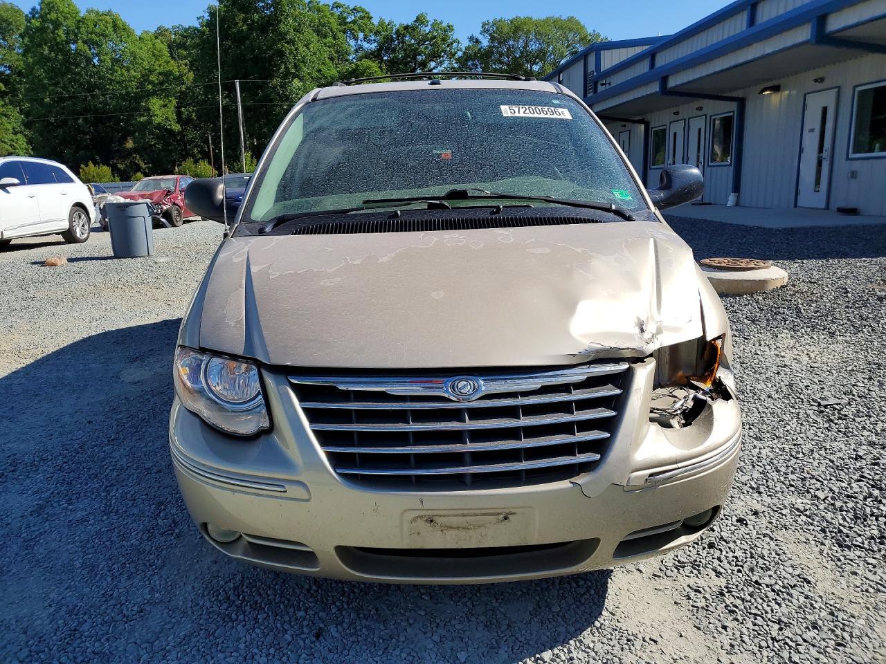 2007 Chrysler Town & Country Limited Желто-коричневый vin: 2A4GP64L07R315022