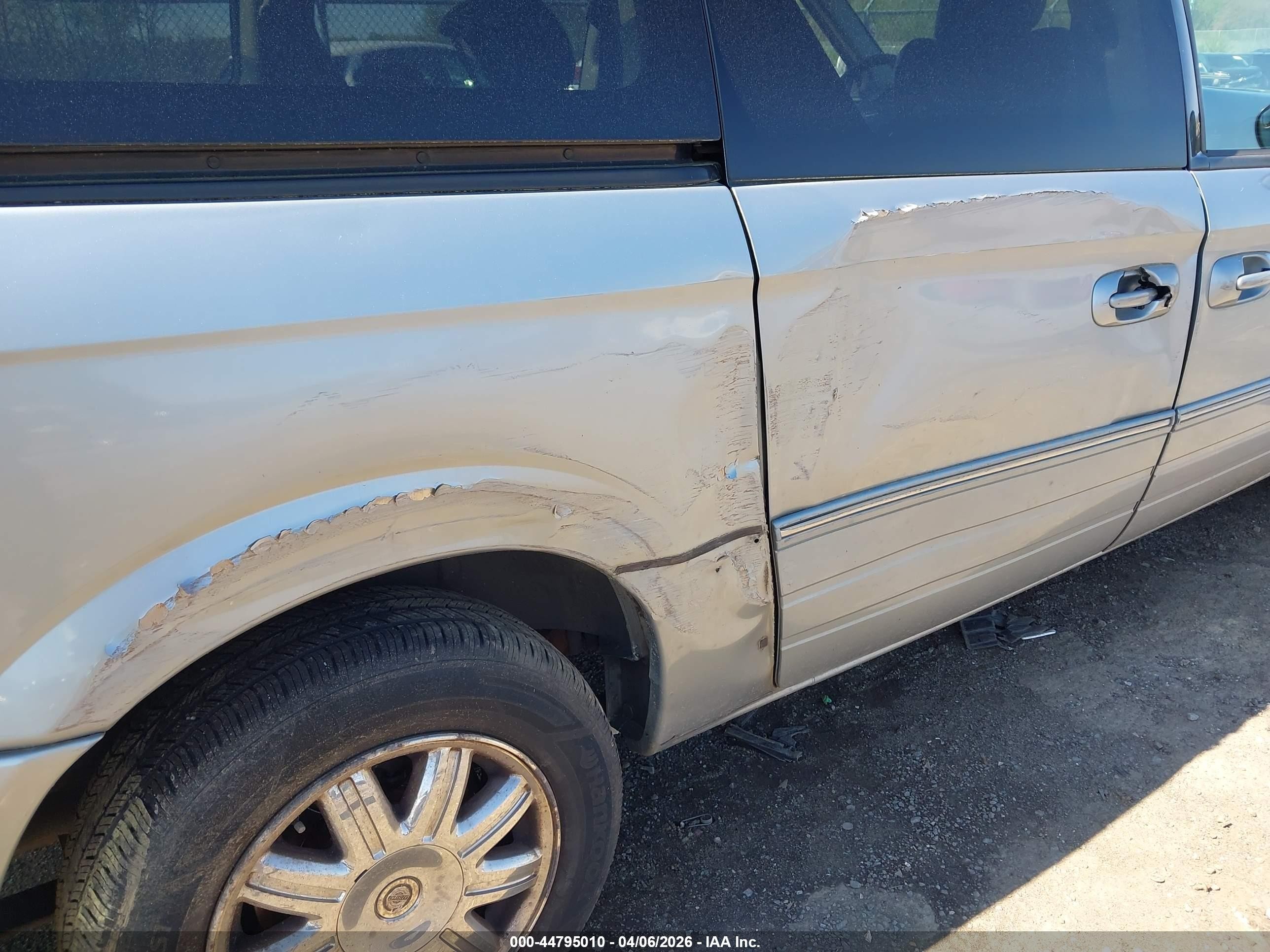 2006 Chrysler Town & Country Limited Синий vin: 2A4GP64L16R636937