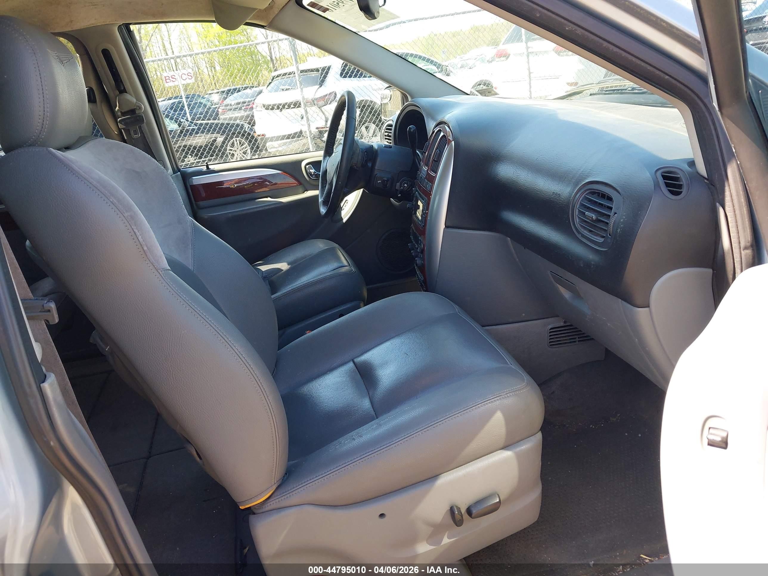 2006 Chrysler Town & Country Limited Синий vin: 2A4GP64L16R636937
