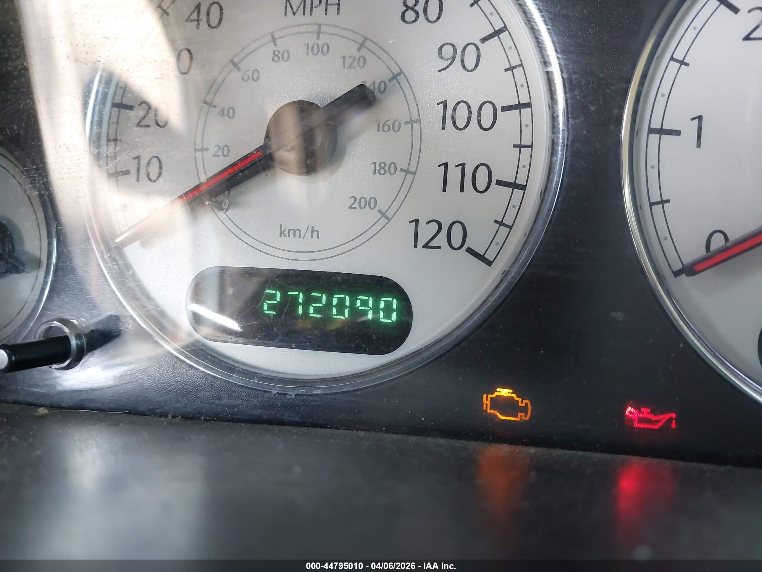 2006 Chrysler Town & Country Limited Синий vin: 2A4GP64L16R636937