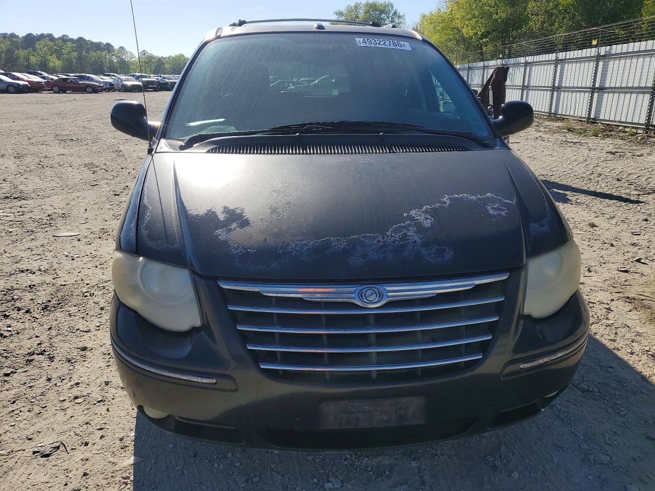 2006 Chrysler Town & Country Limited Black vin: 2A4GP64L26R809431
