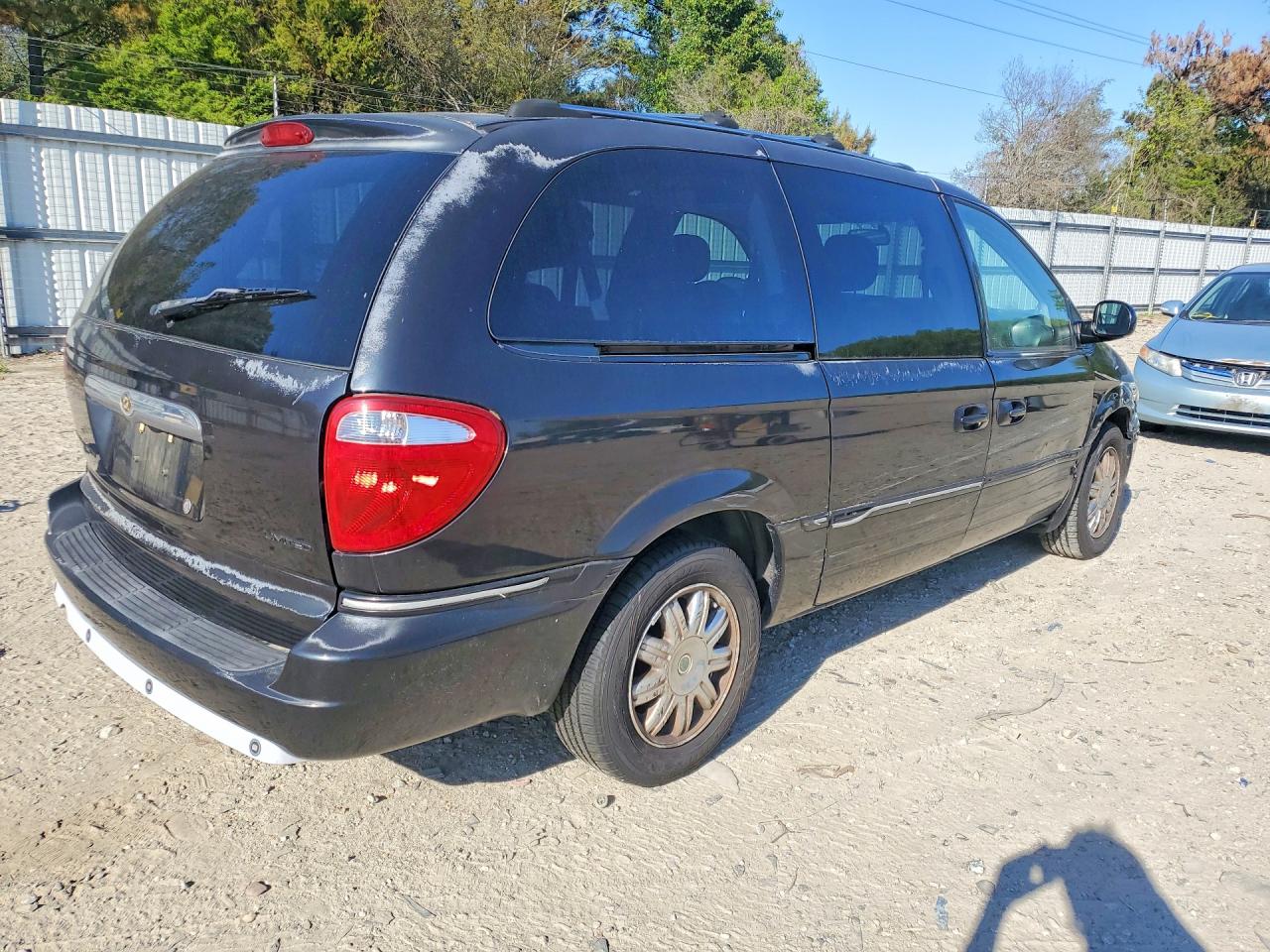 2006 Chrysler Town & Country Limited Black vin: 2A4GP64L26R809431