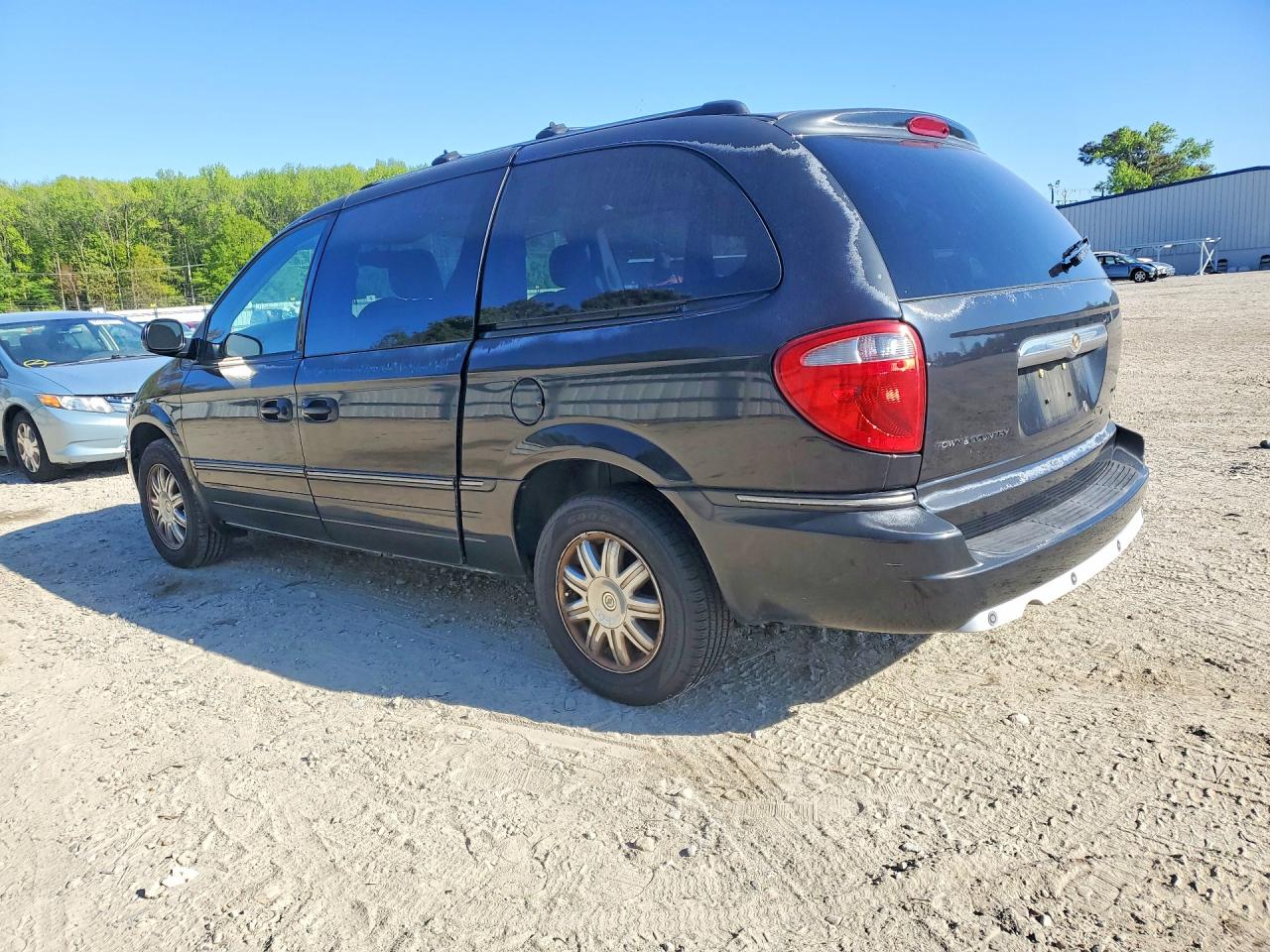 2006 Chrysler Town & Country Limited Black vin: 2A4GP64L26R809431