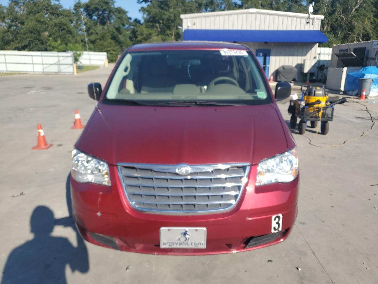 2010 Chrysler Town & Country Lx Бордовый vin: 2A4RR2D10AR330346